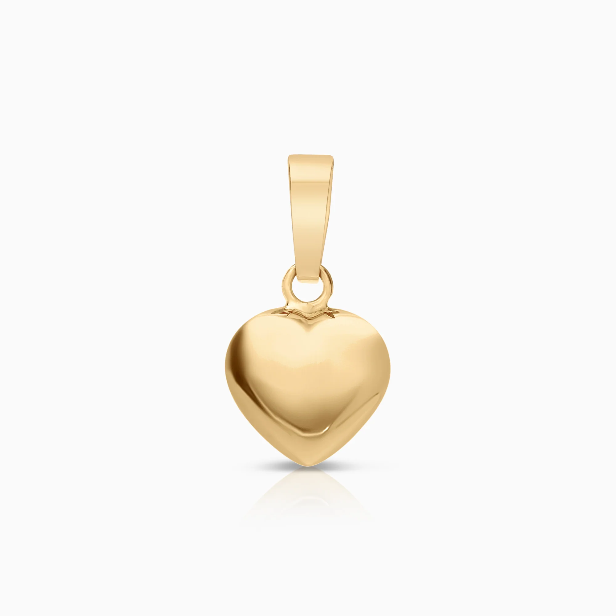 Heart pendant 2.07g 18K gold