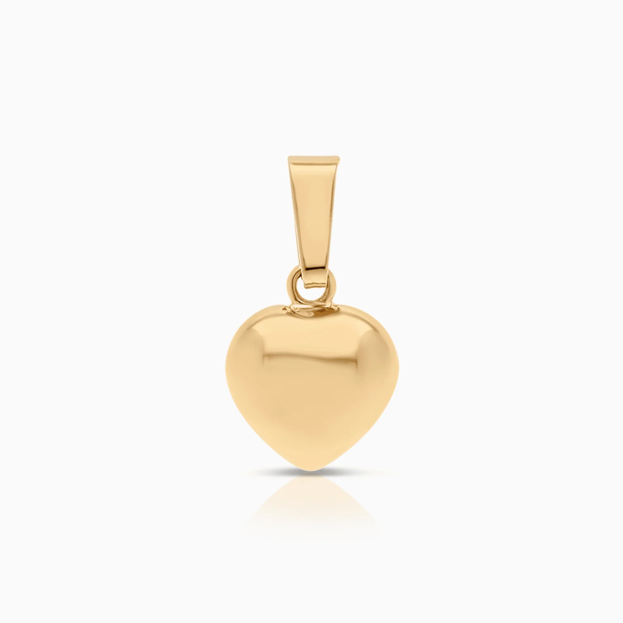 Heart pendant 2.02g 18K gold