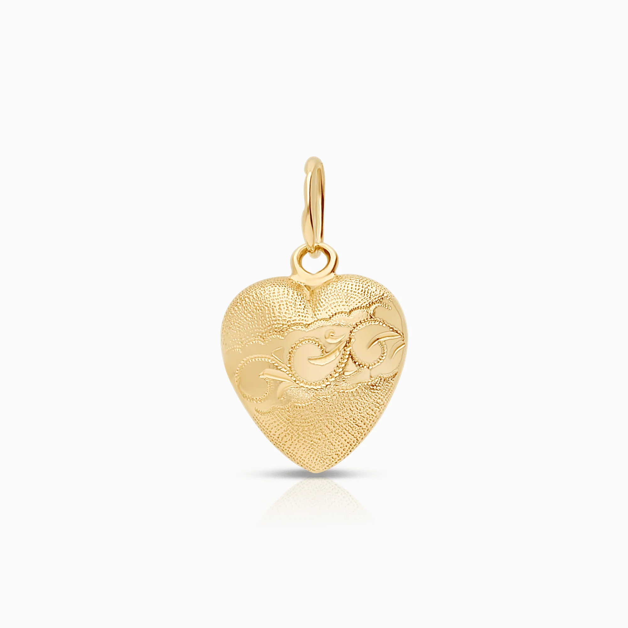 Heart Pendant 2.25g 18K Gold