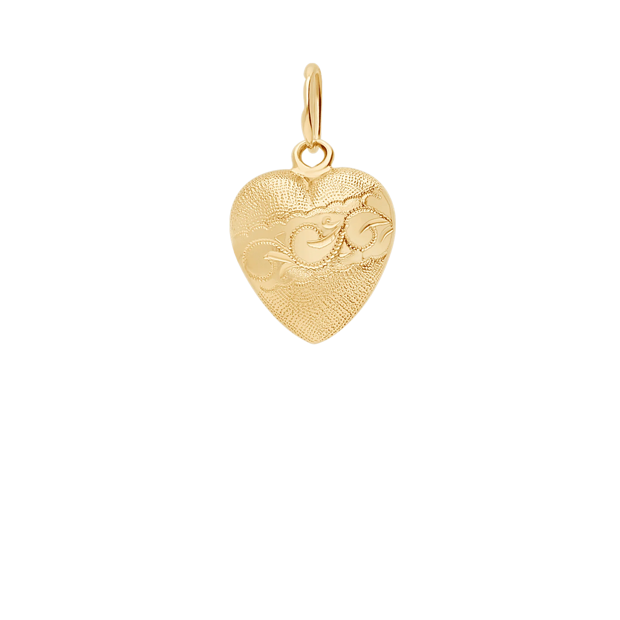 Heart Pendant 2.25g 18K Gold - Image 2