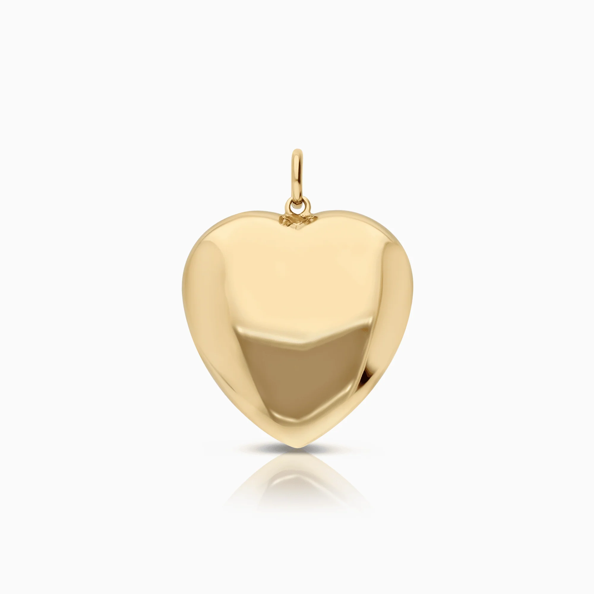 Heart pendant 2.50g 18K gold