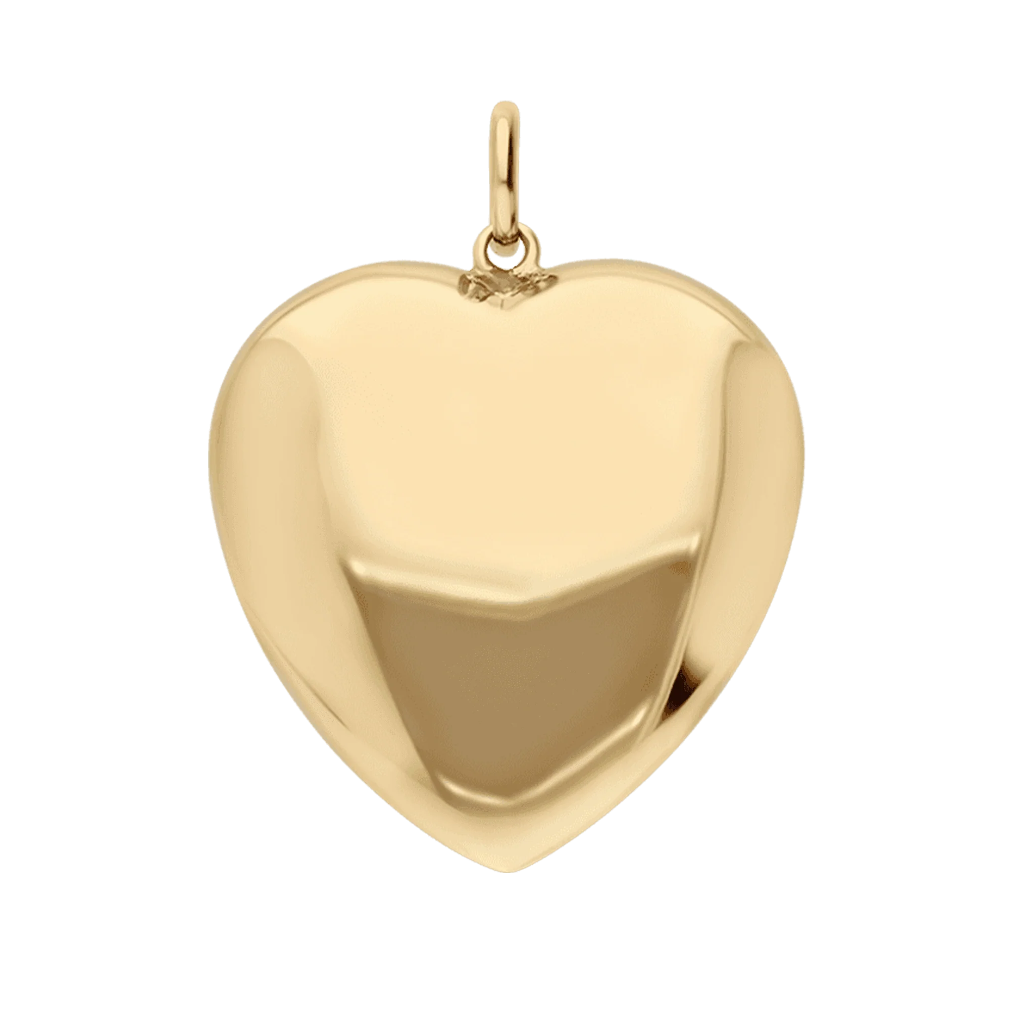 Heart pendant 2.50g 18K gold - Image 2