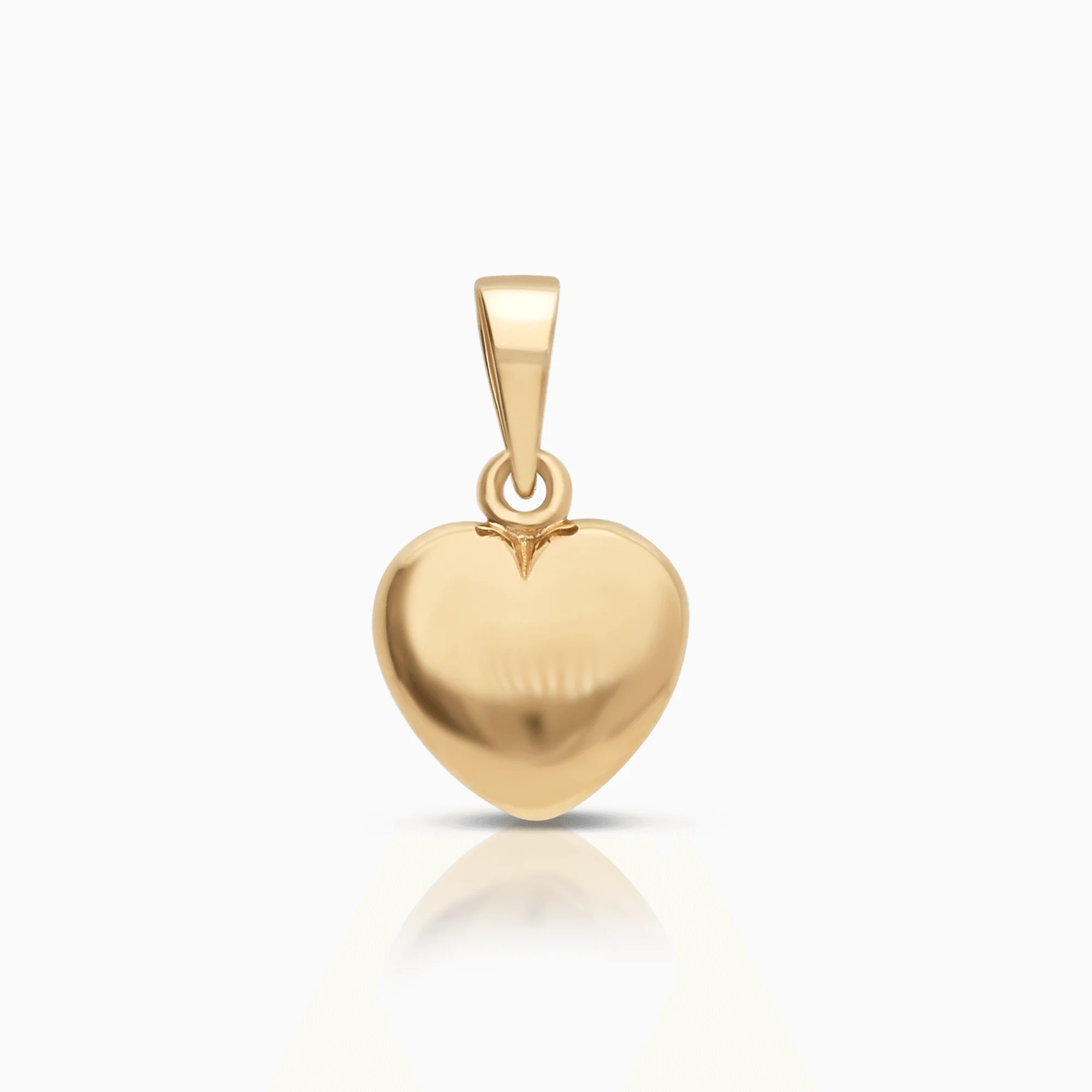 Heart pendant 2.57g 18K gold