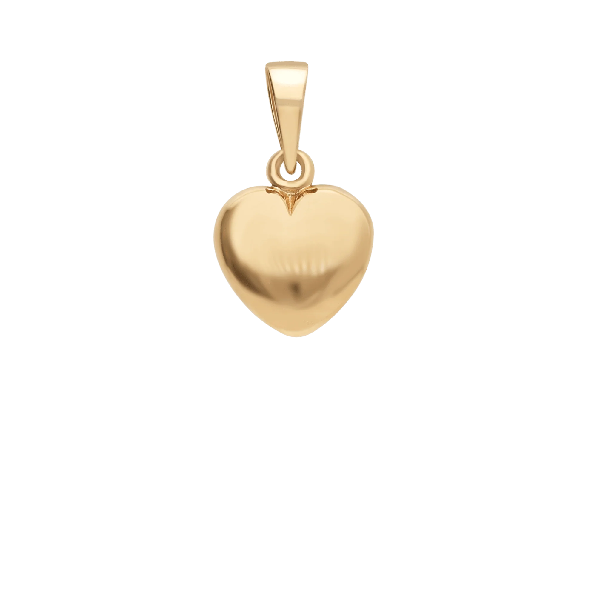 Heart pendant 2.57g 18K gold - Image 2