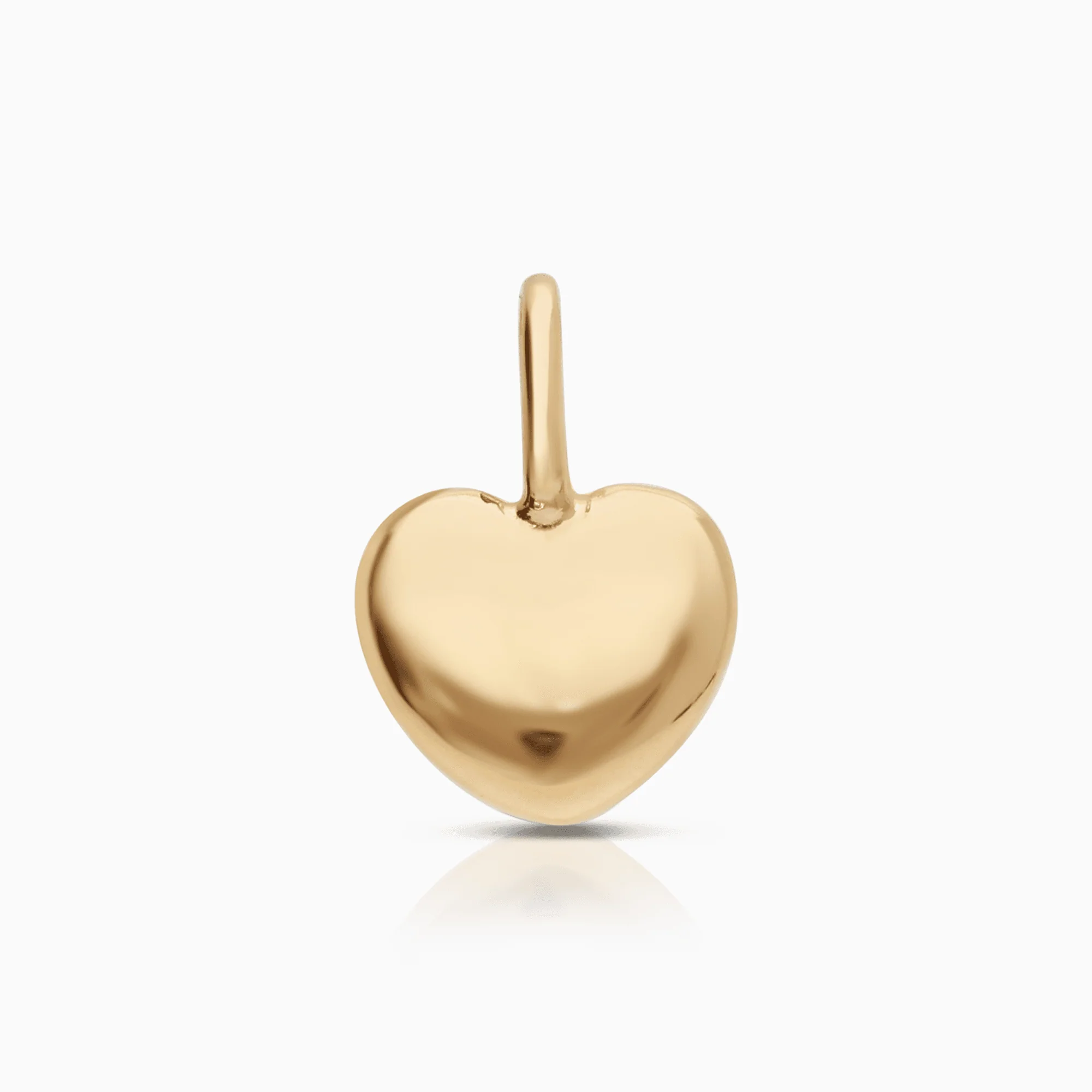 Heart Pendant 2.58g 18K Gold