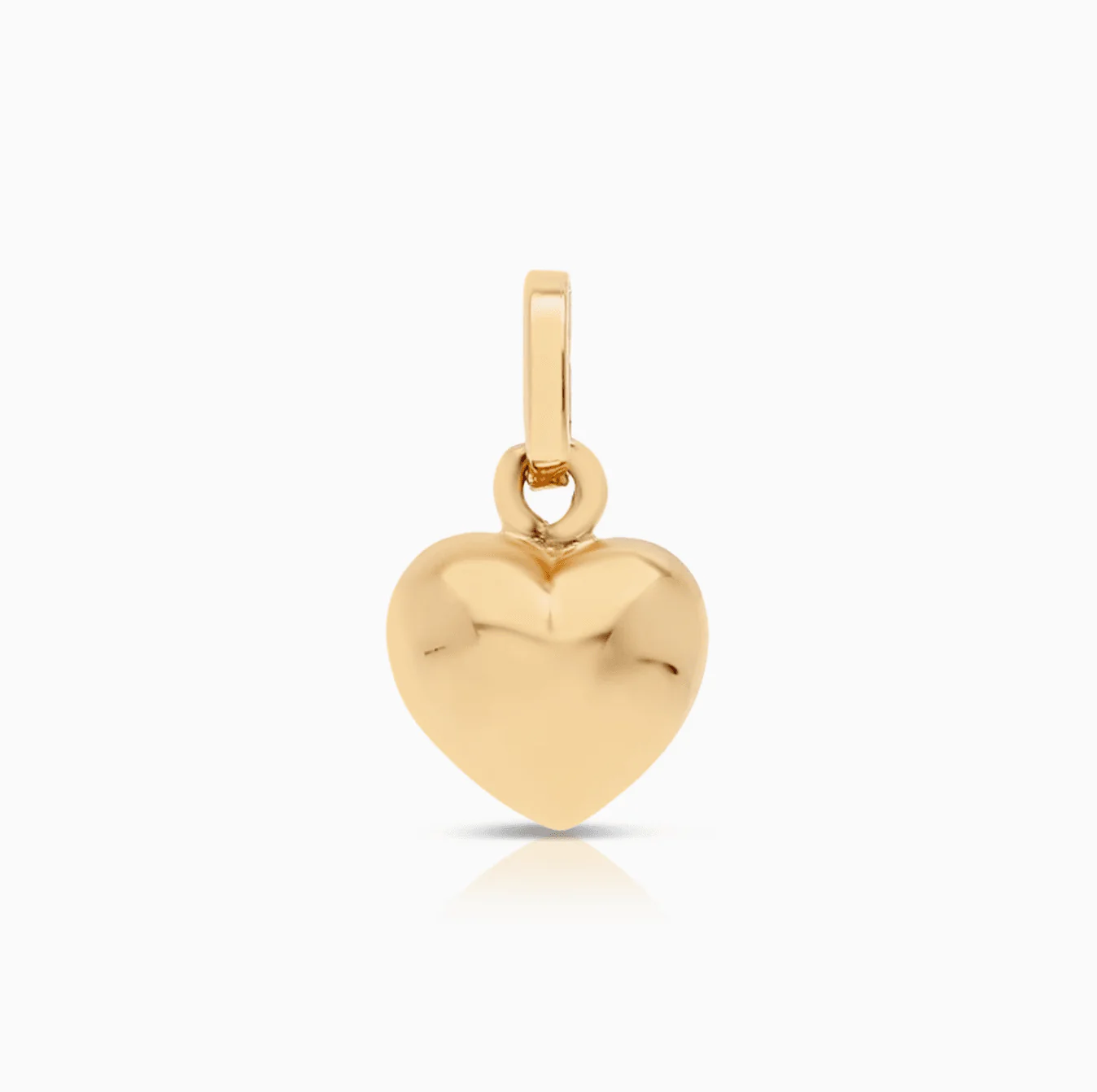 Heart pendant 2.83g 18K gold