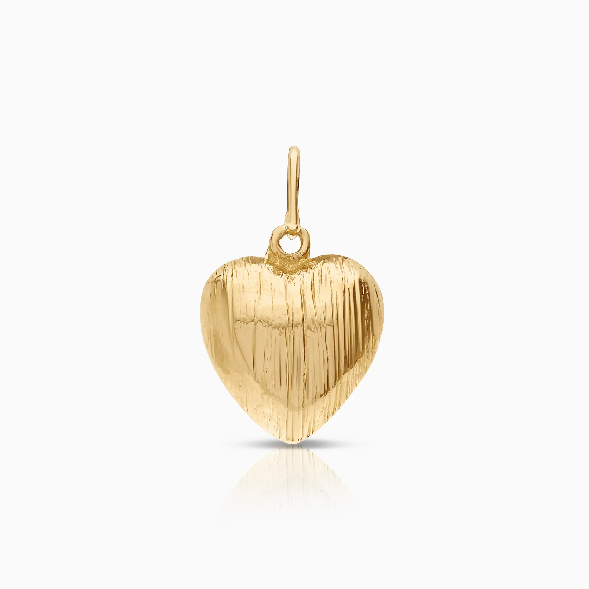 Heart pendant 3.96g 18K gold