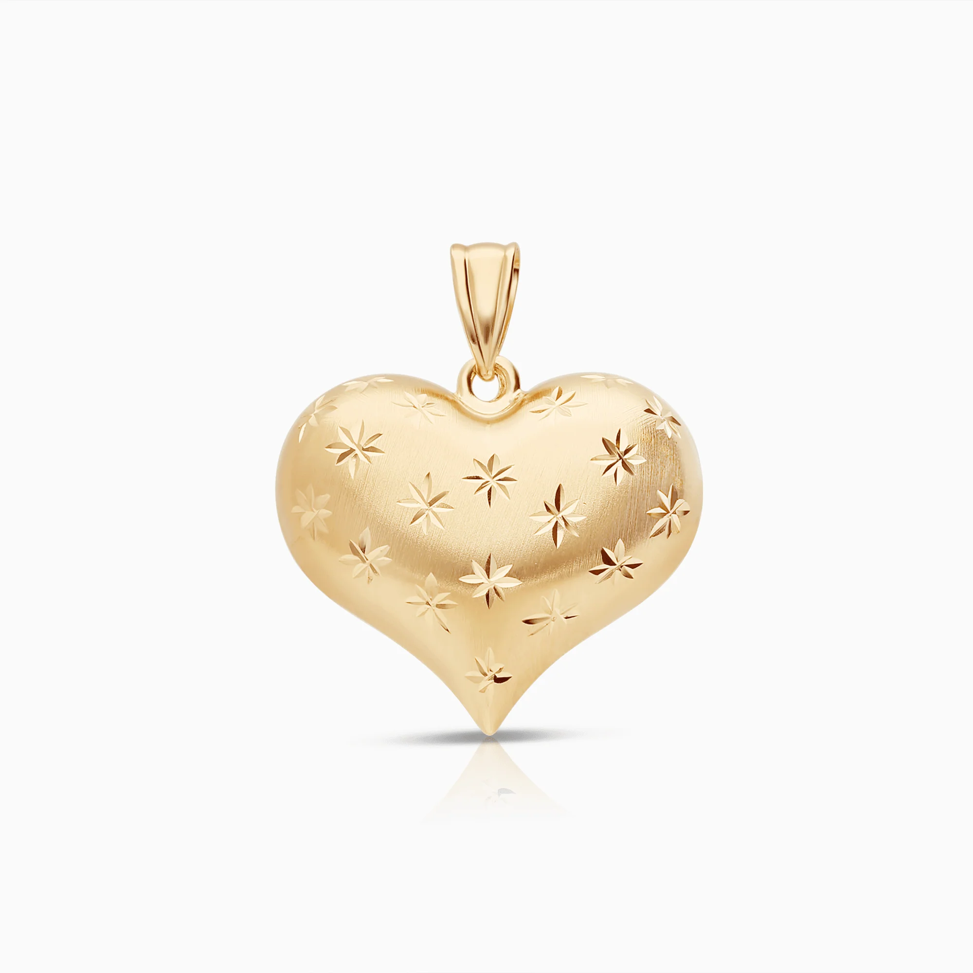 Heart pendant 3.10g 18K gold