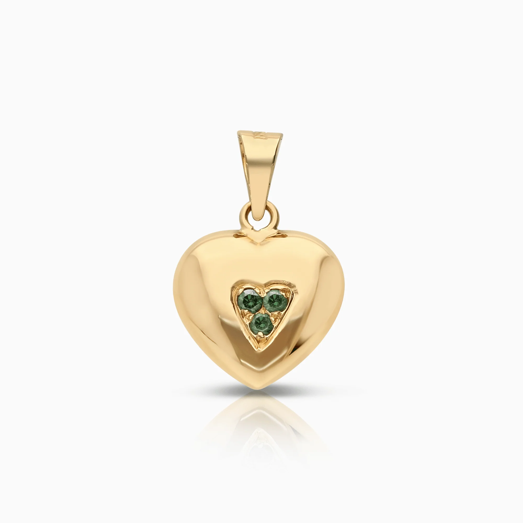 Heart Pendant 3.58g 18K Gold