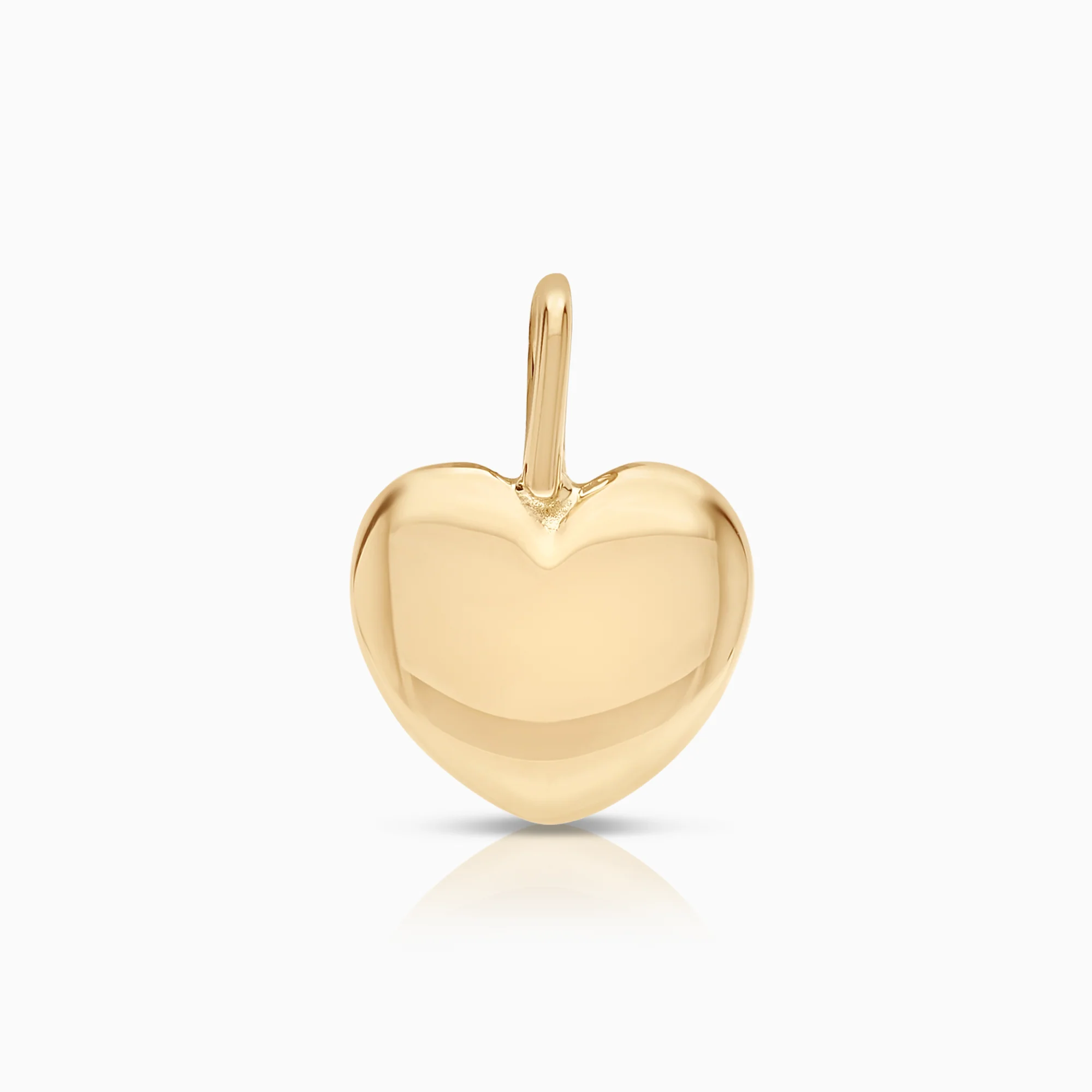 Heart pendant 4.15g 18K gold