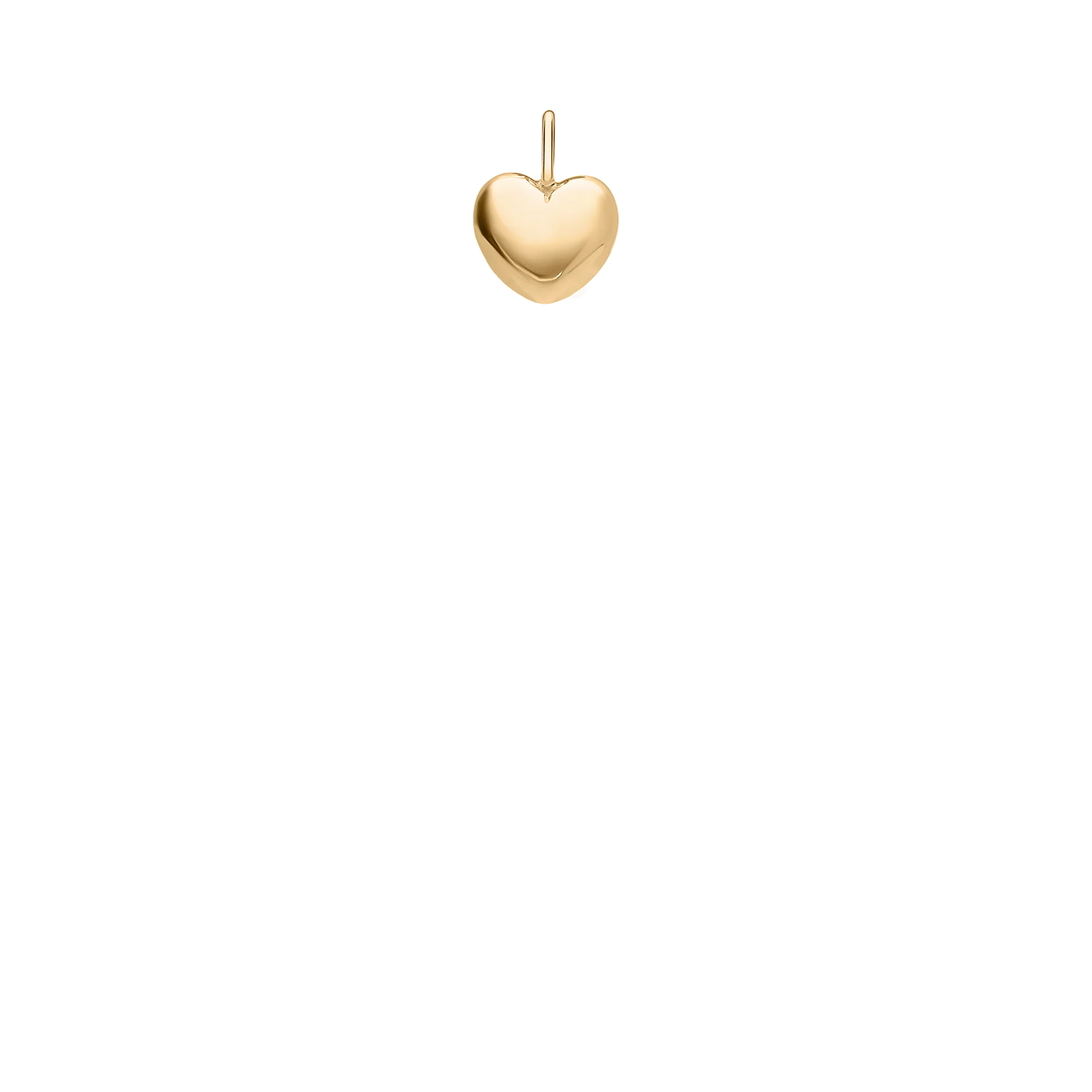 Heart pendant 7.21g 18K gold - Image 2