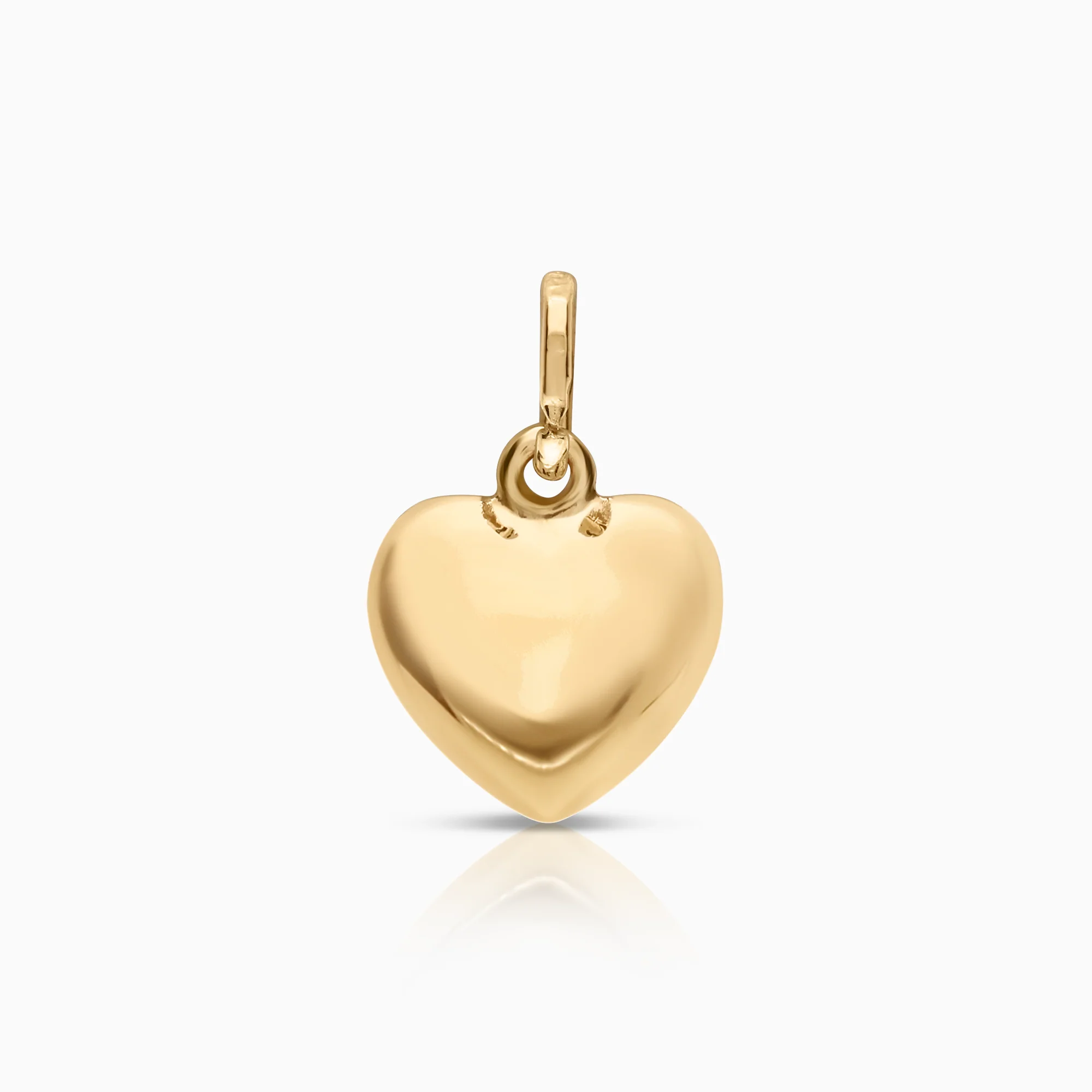 Heart Pendant 0.48g 18K Gold