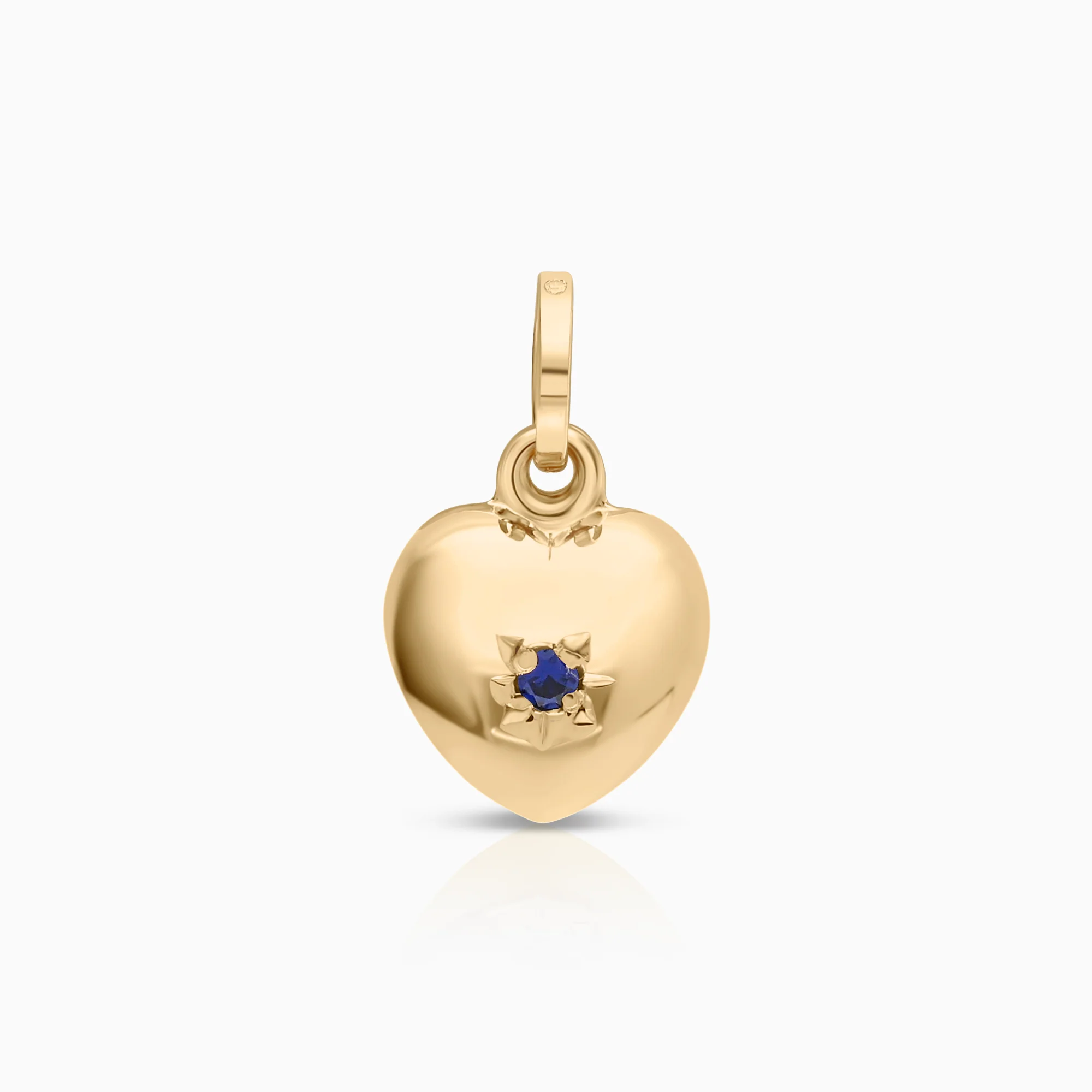 Heart Pendant 0.48g 18K Gold