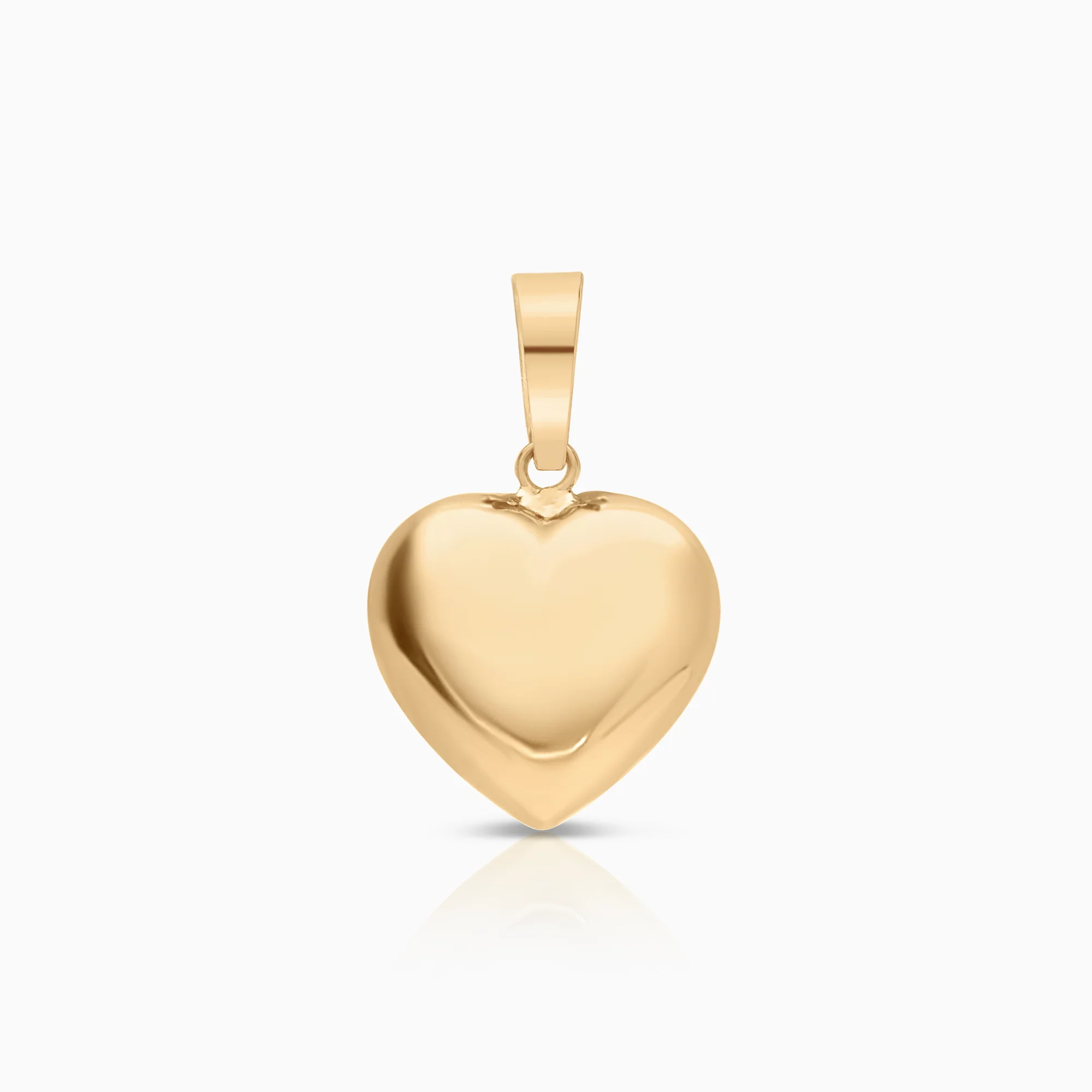 Heart pendant 0.76g 18K gold