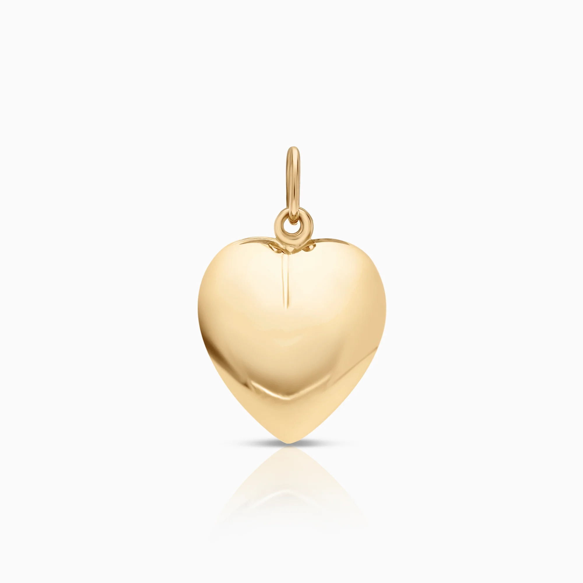 Pendant heart 0.94g 18K gold