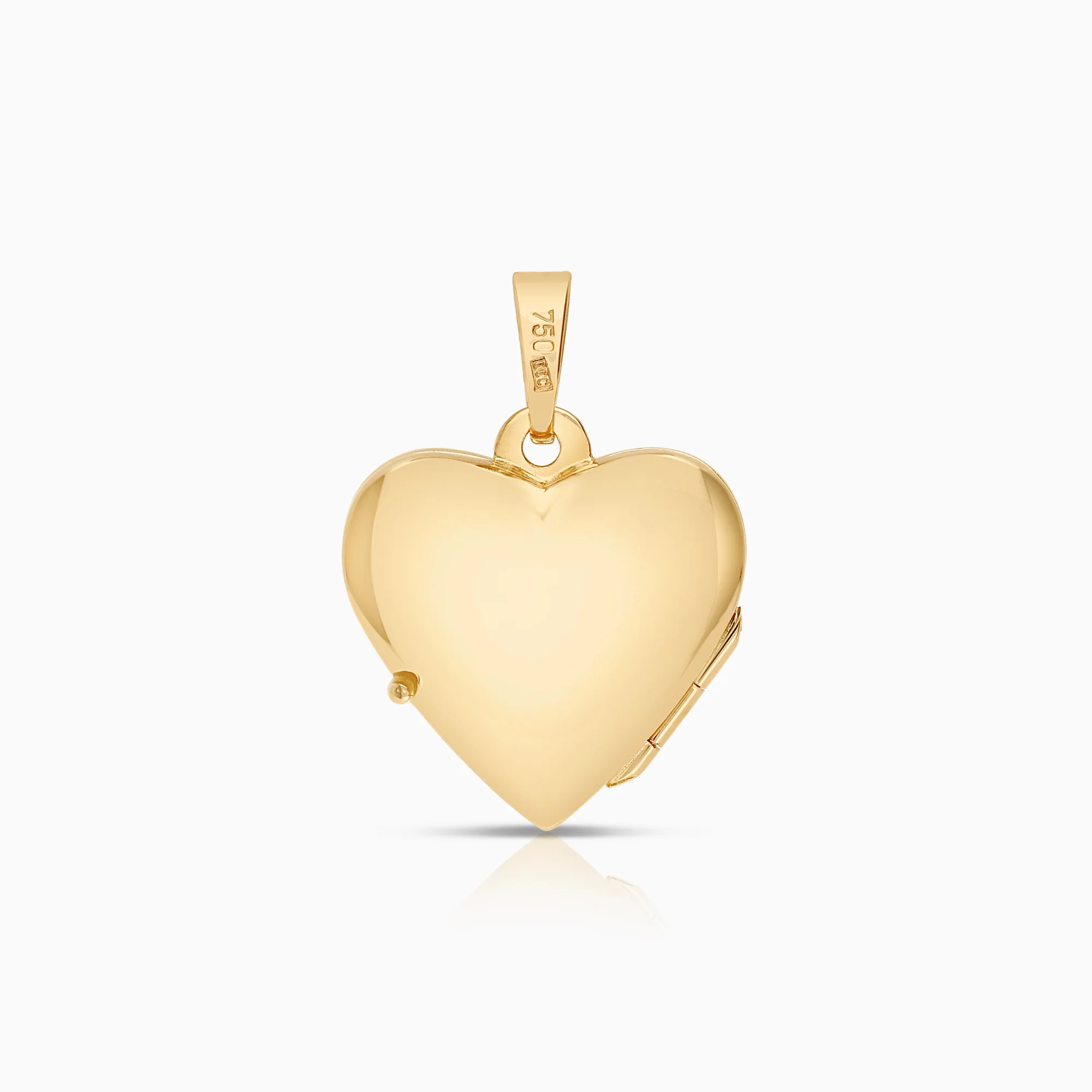 Heart pendant 2.20g 18K gold