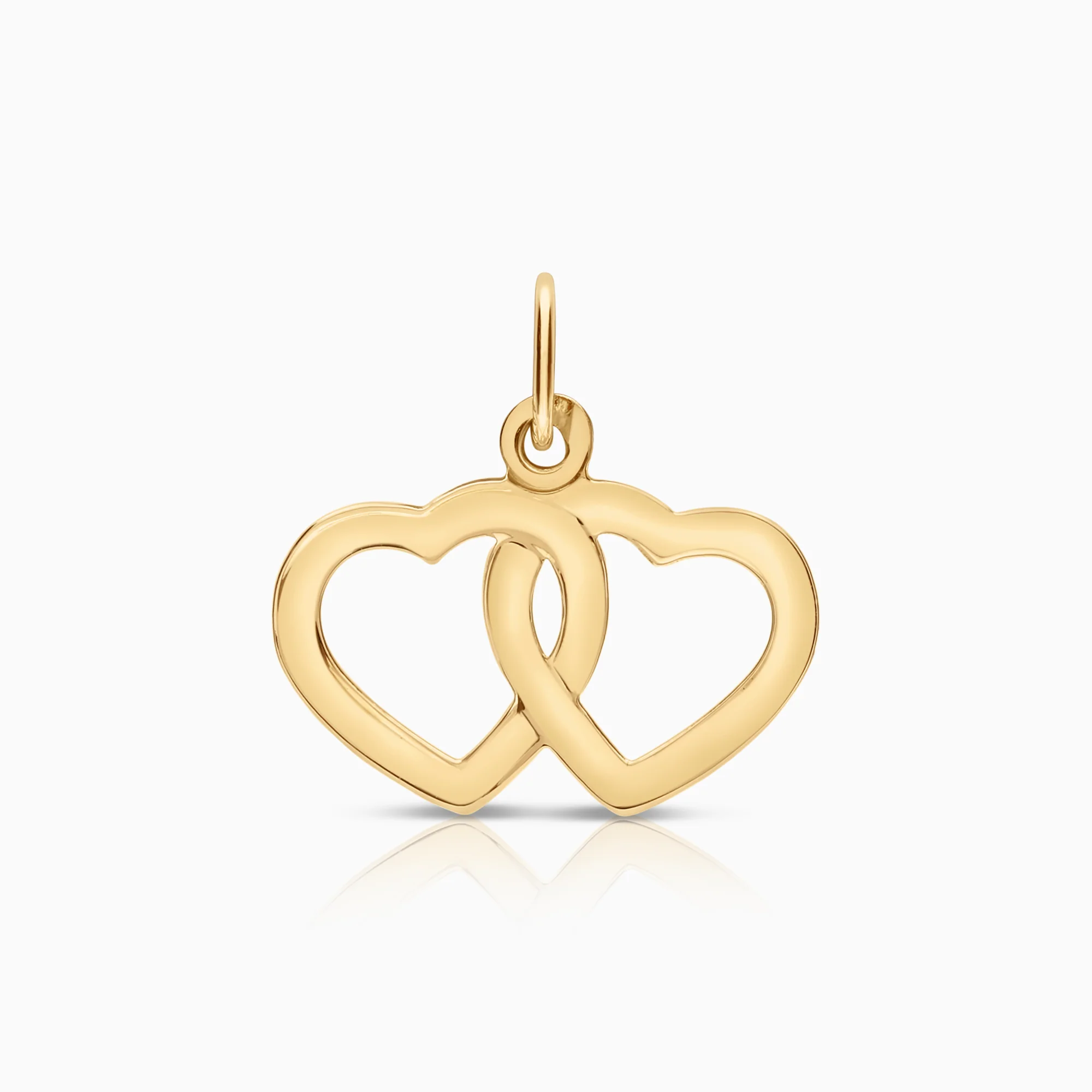 Heart pendant 0.35g 18K gold