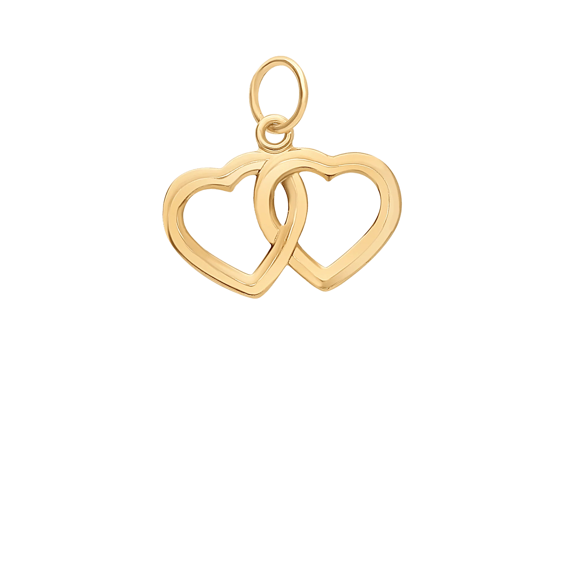 Hearts Pendant 0.32g 18K Gold - Image 2