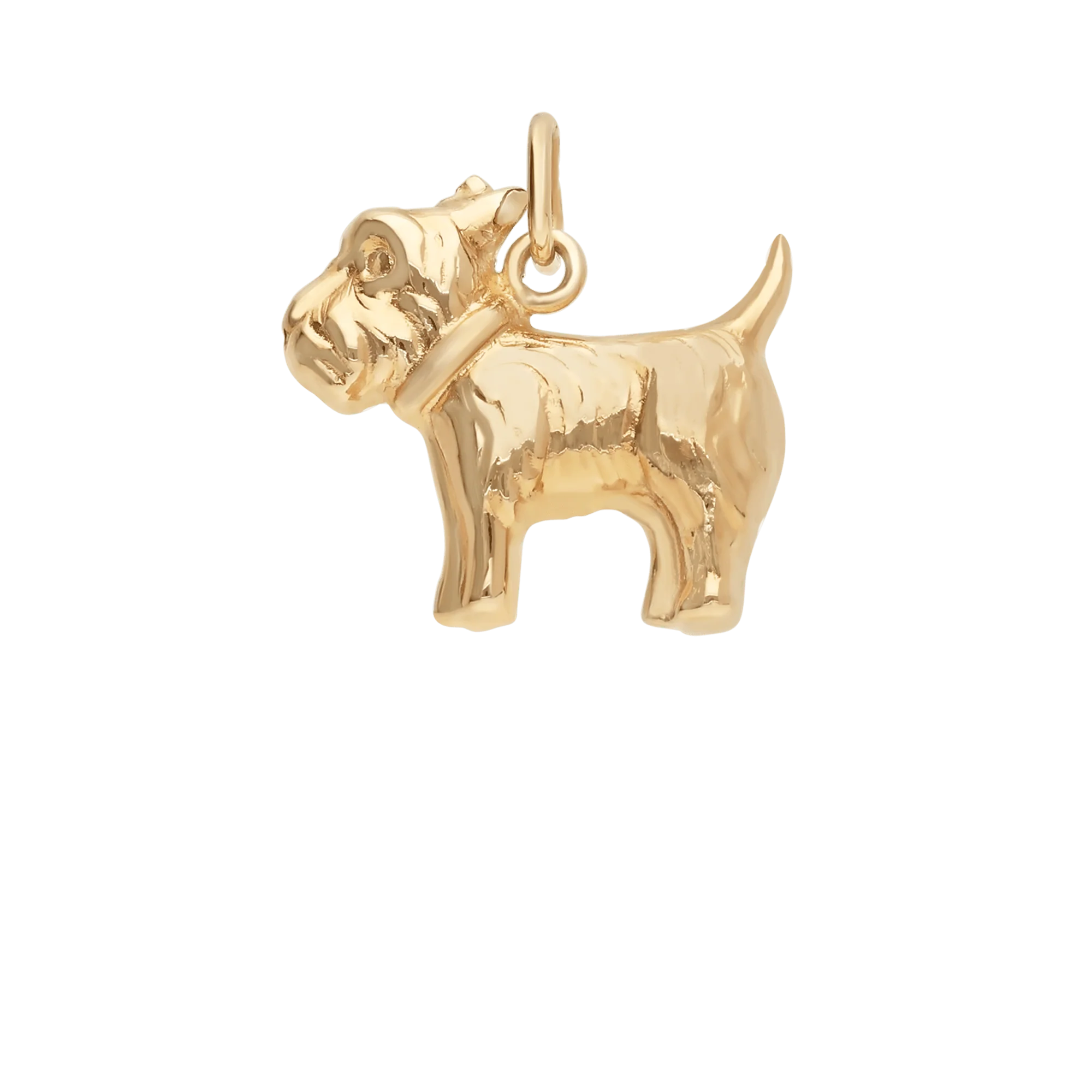 Dog pendant 1.91g 18K gold - Image 2