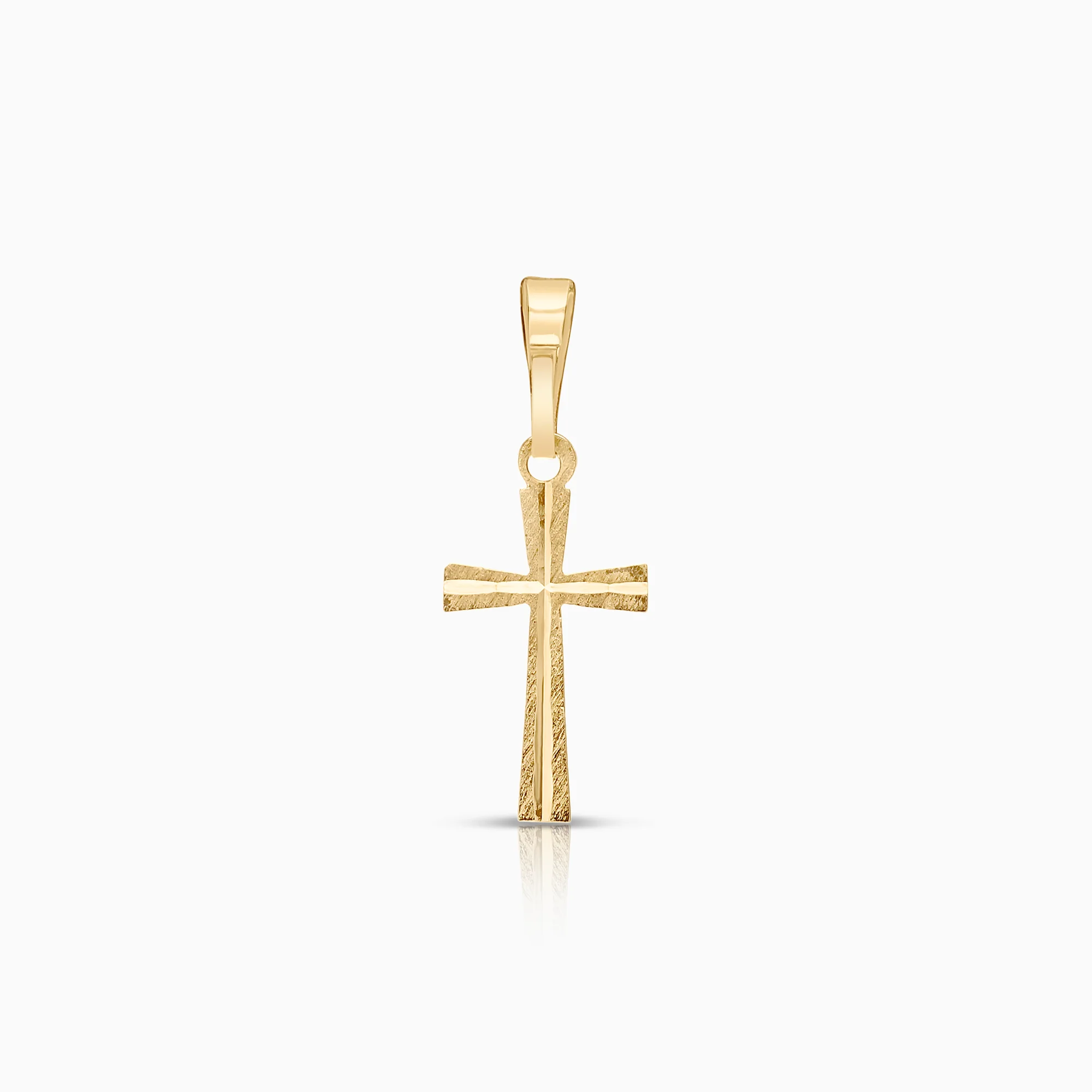 Cross pendant 0.17g 18K gold