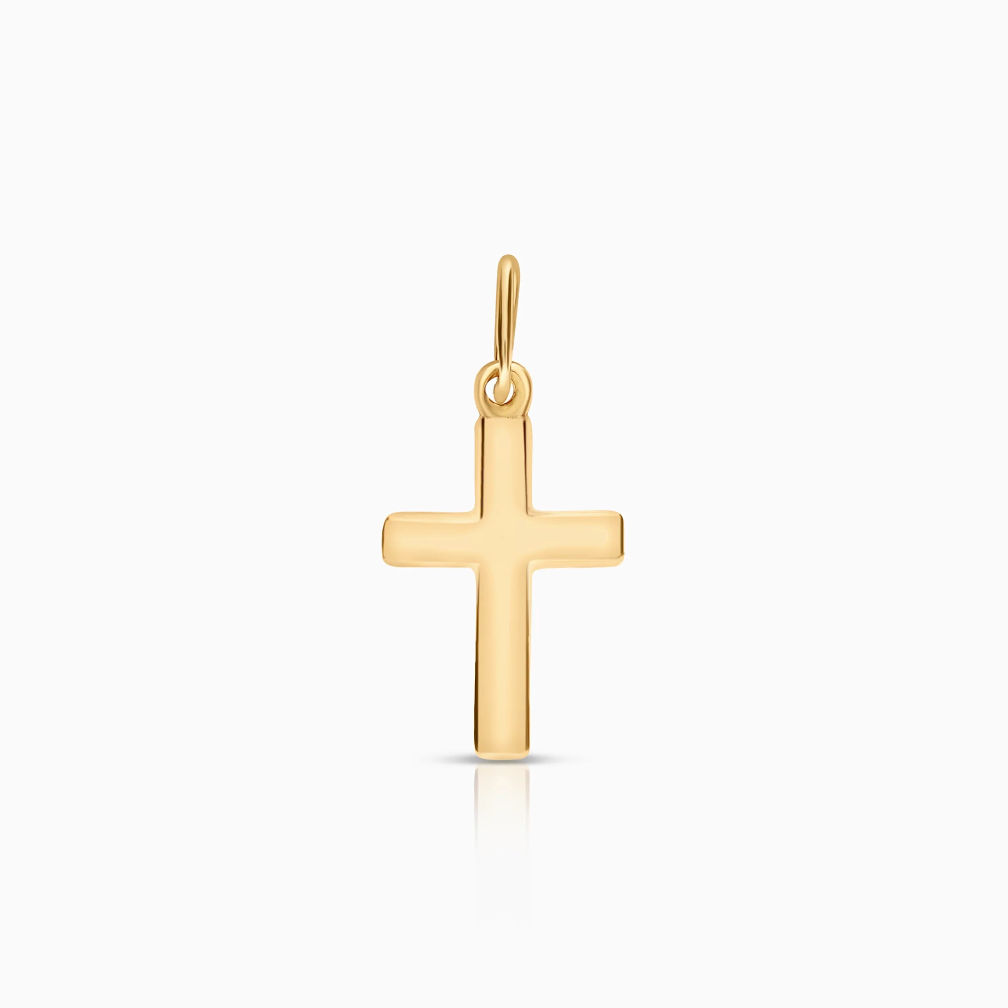 Cross pendant 0.25g 18K gold