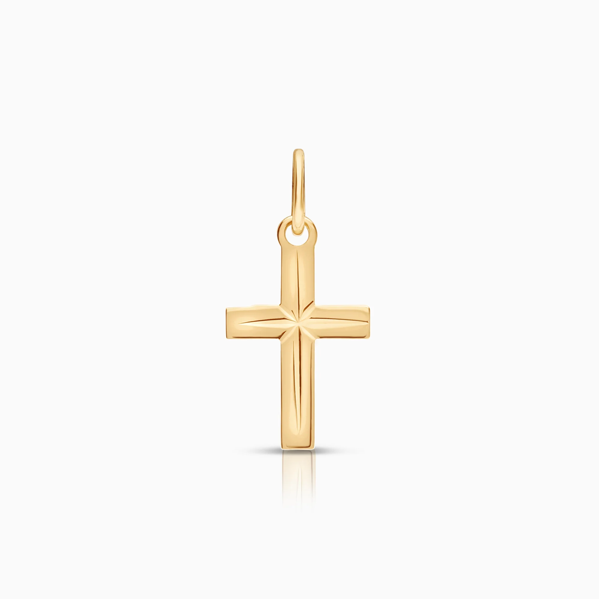 Cross pendant 0.38 g 18K gold
