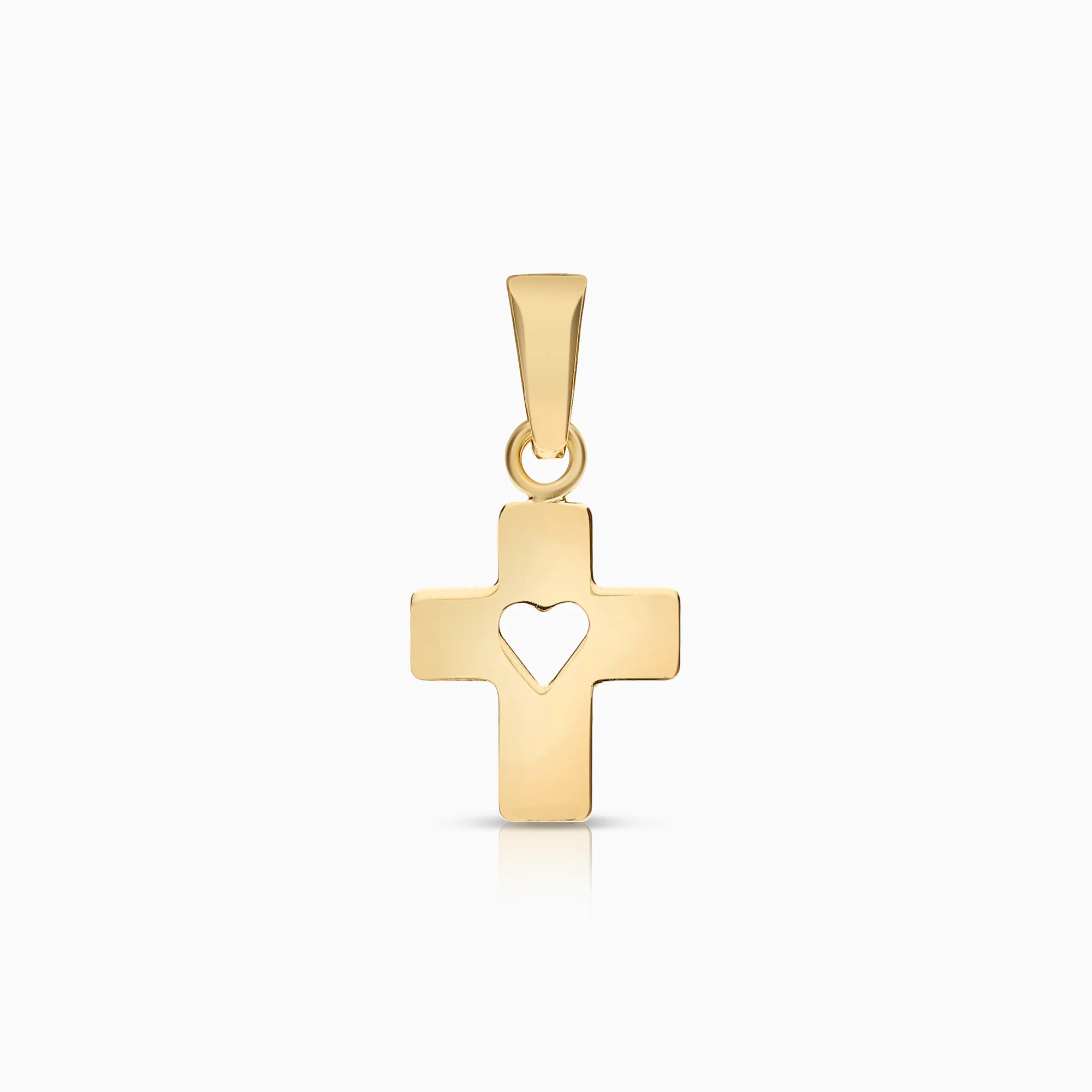 Pendant cross 0.42g 18K gold