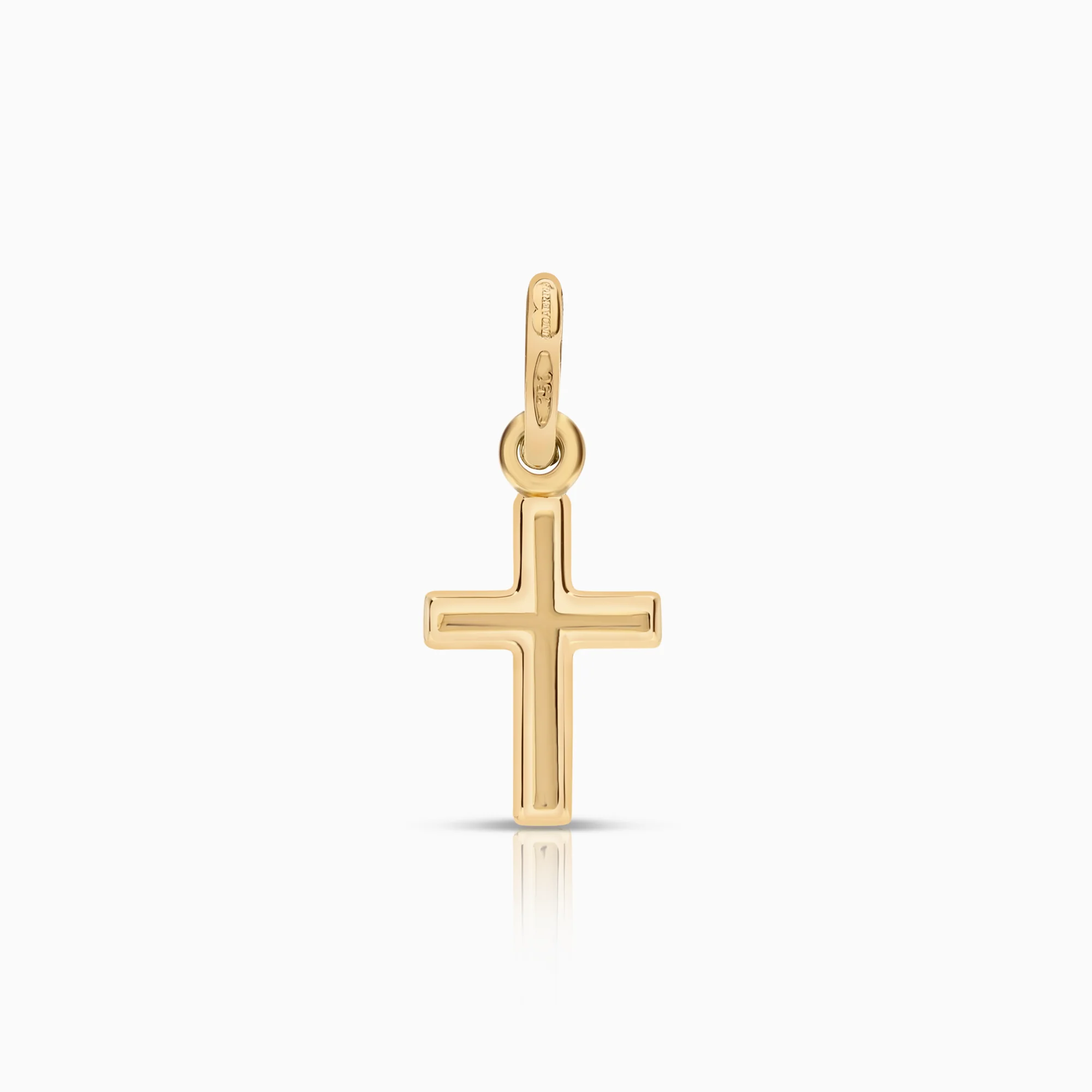 Pendant cross 0.43g 18K gold