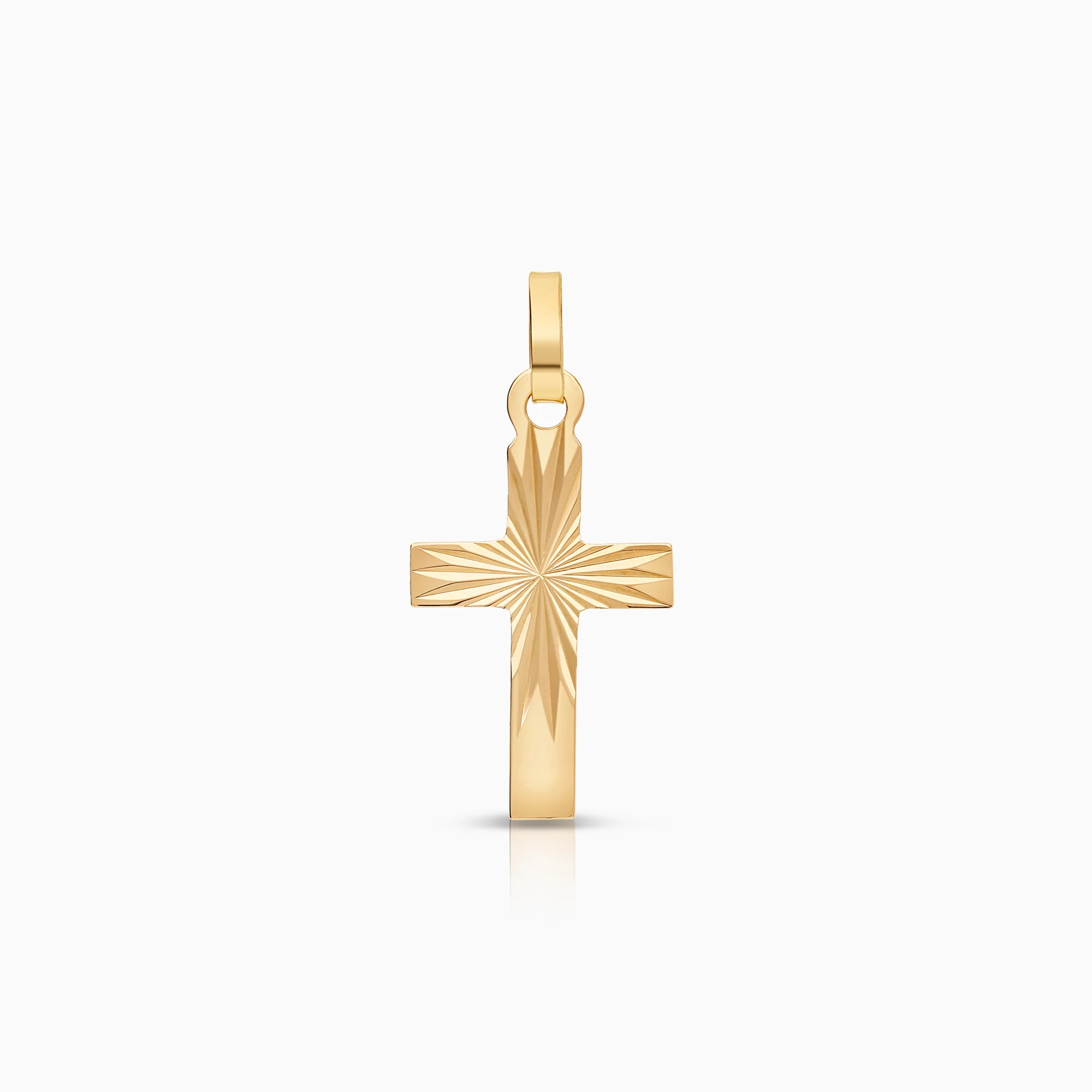Cross pendant 0.51g 18K gold