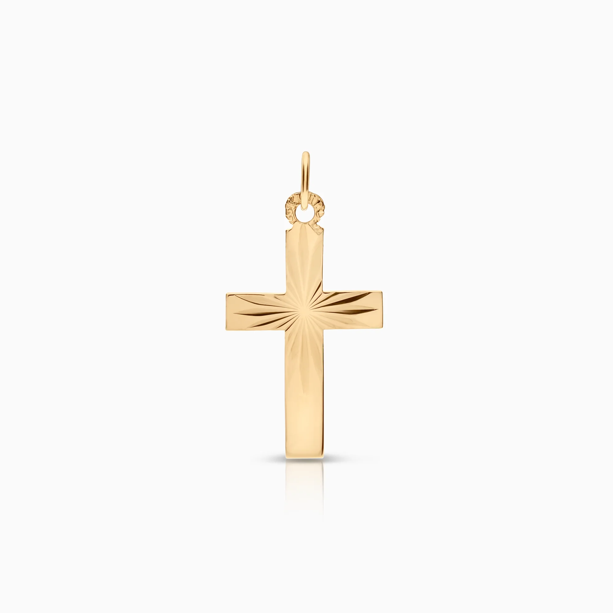 Cross pendant 0.58g 18K gold