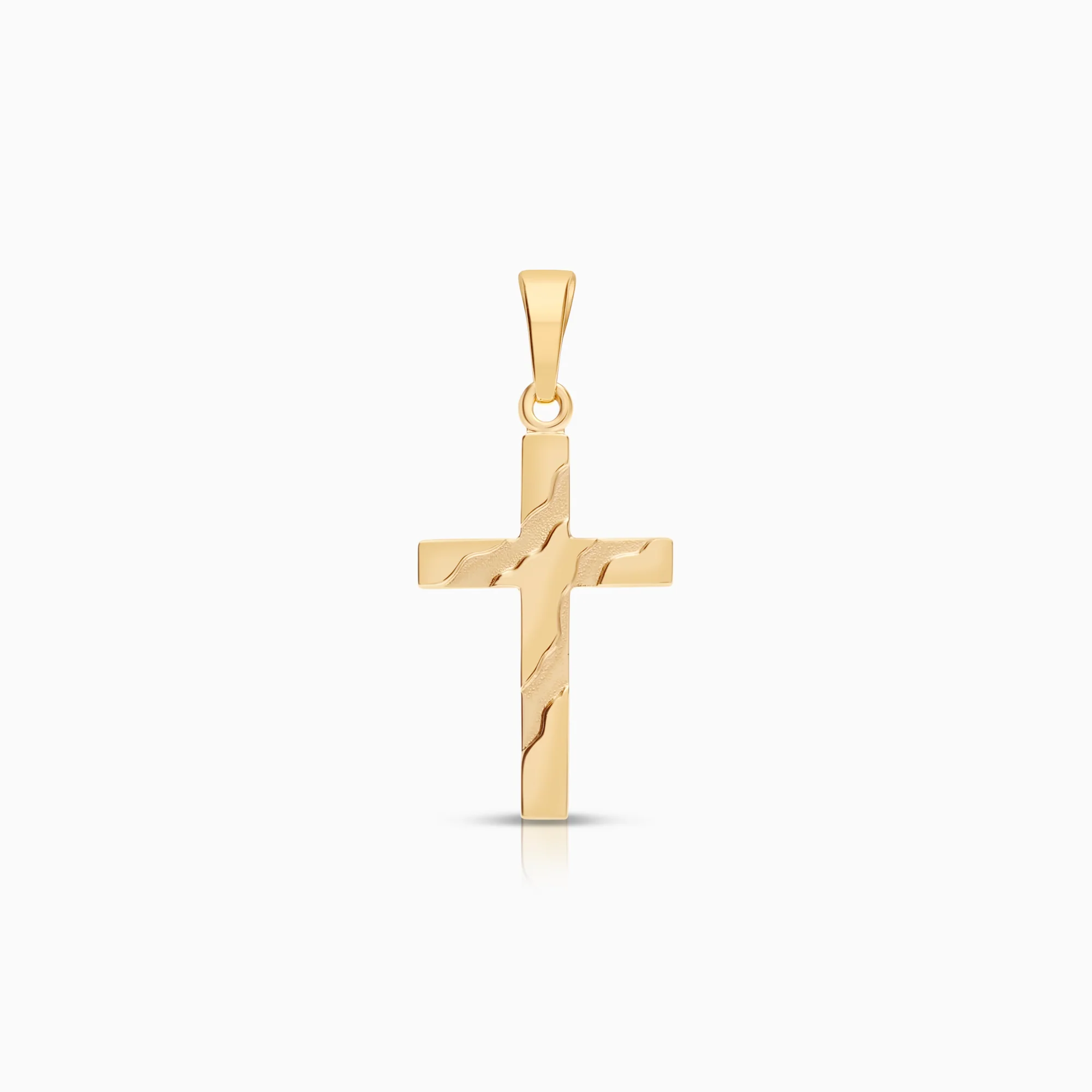 Pendant cross 0.59g 18K gold