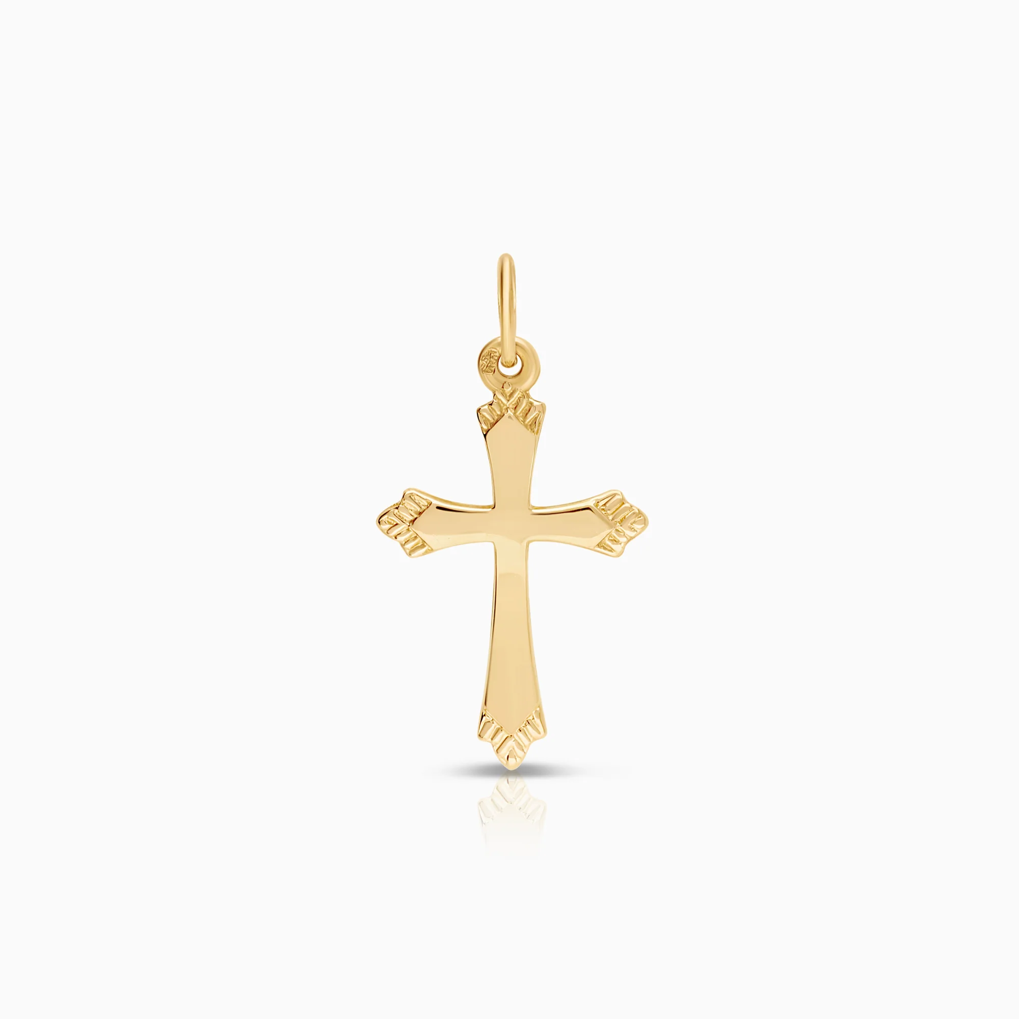 Pendant cross 0.61g 18K gold