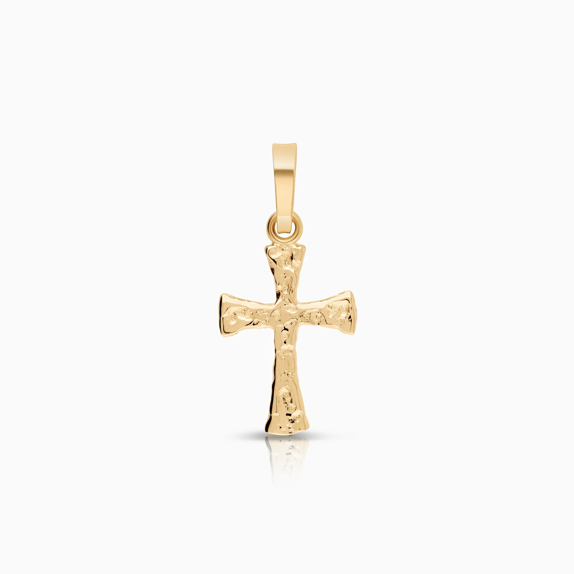 Cross pendant 0.62g 18K gold