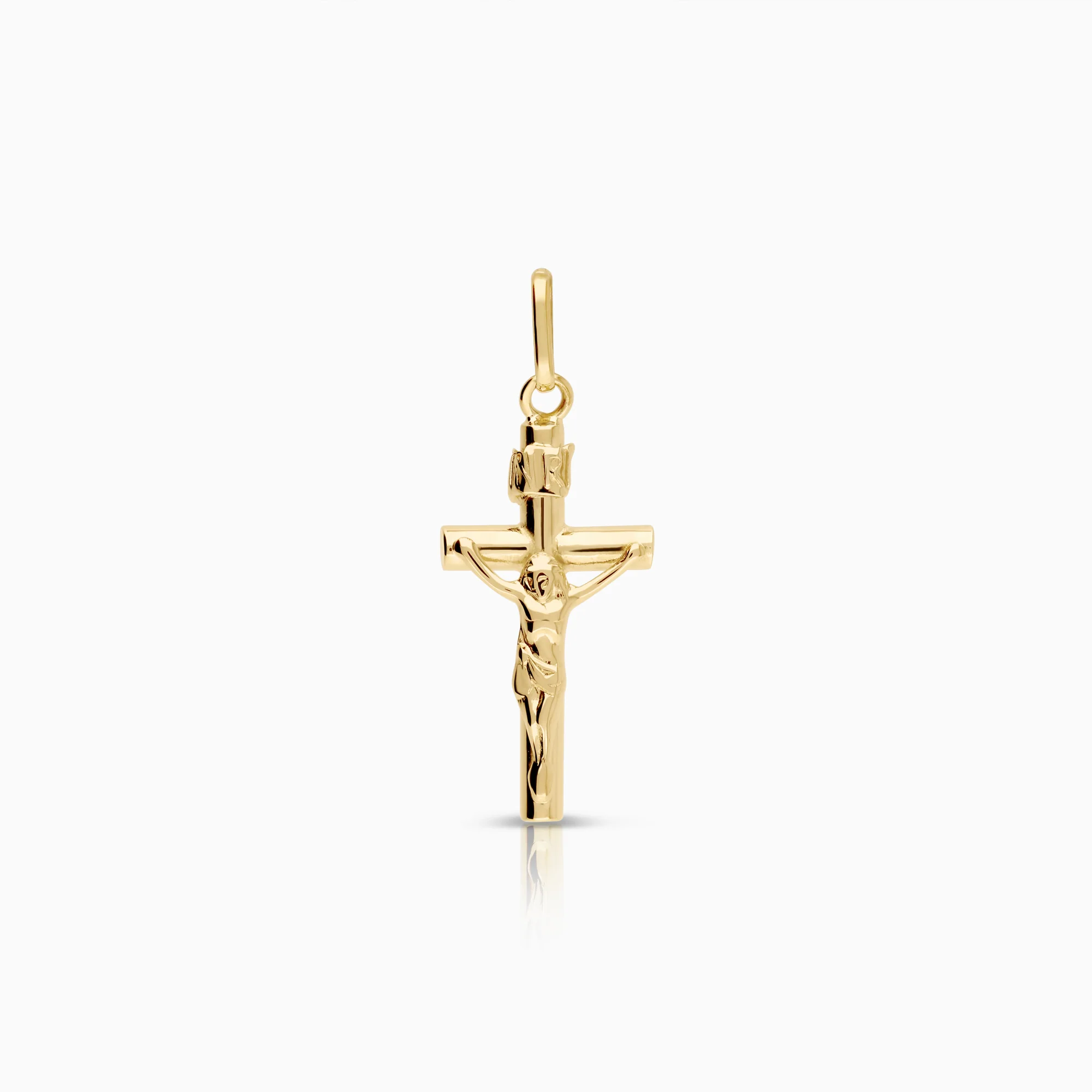 Cross pendant 0.67g 18K gold