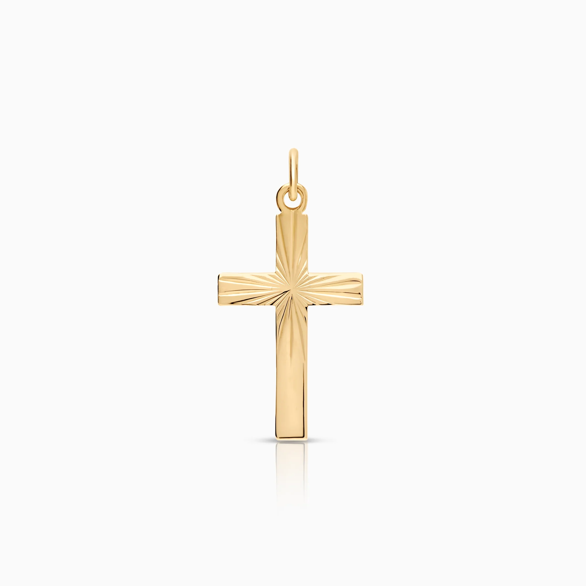 Cross pendant 0.69g 18K gold