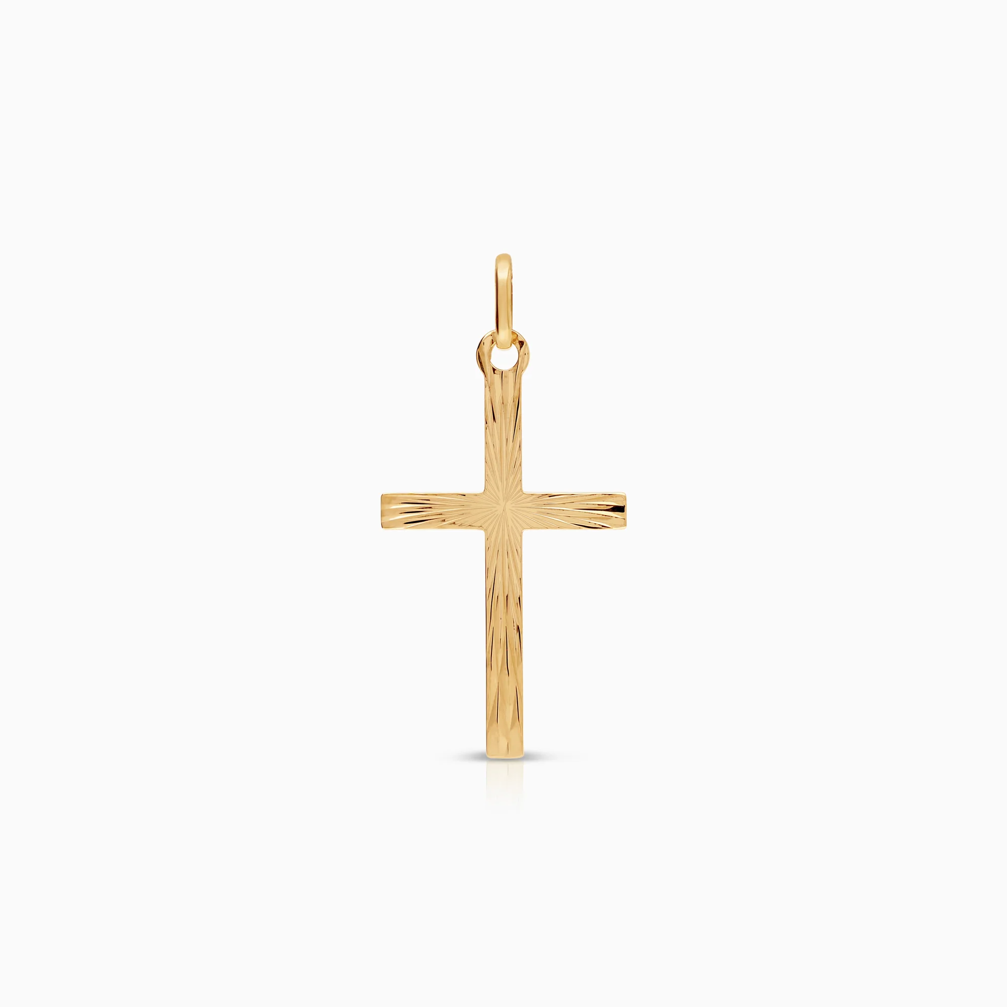 Pendant cross 0.75g 18K gold