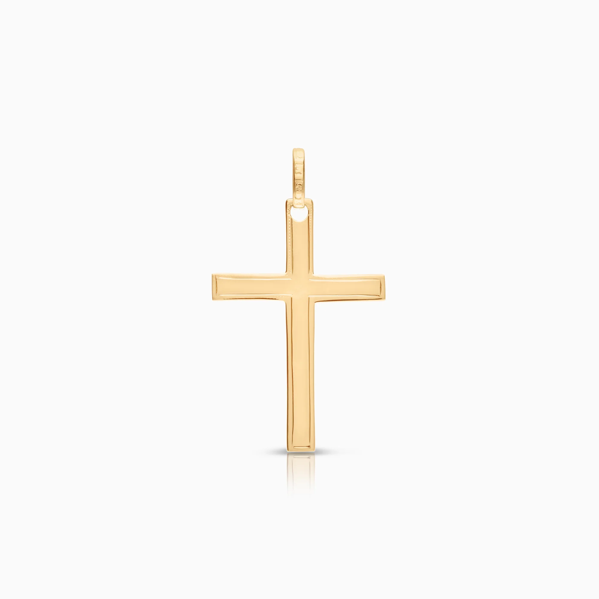 Pendant cross 0.98g 18K gold