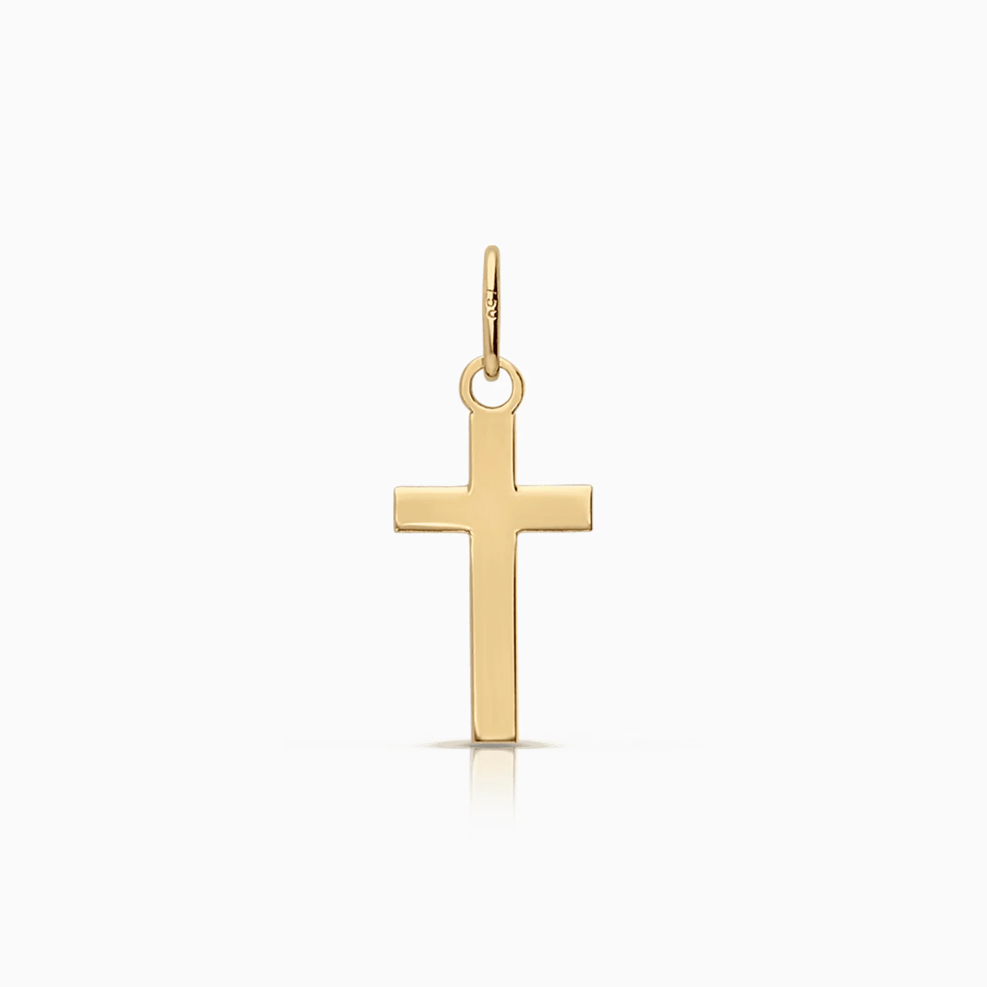 Pendant cross 0.23g 18K gold