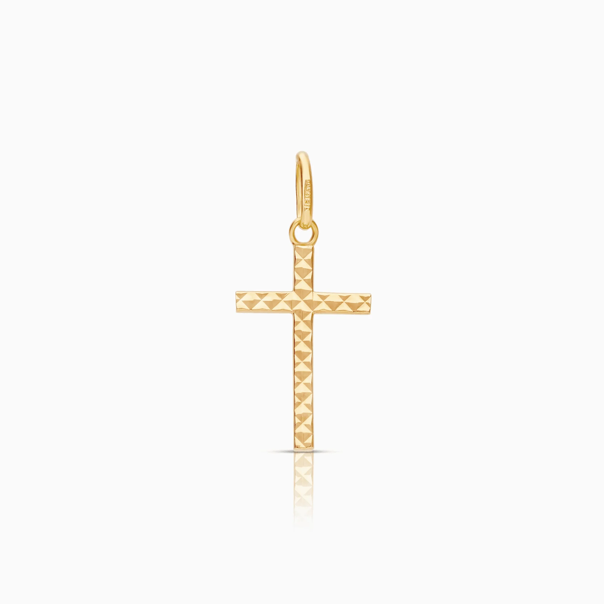 Pendant cross 0.36g 18K gold