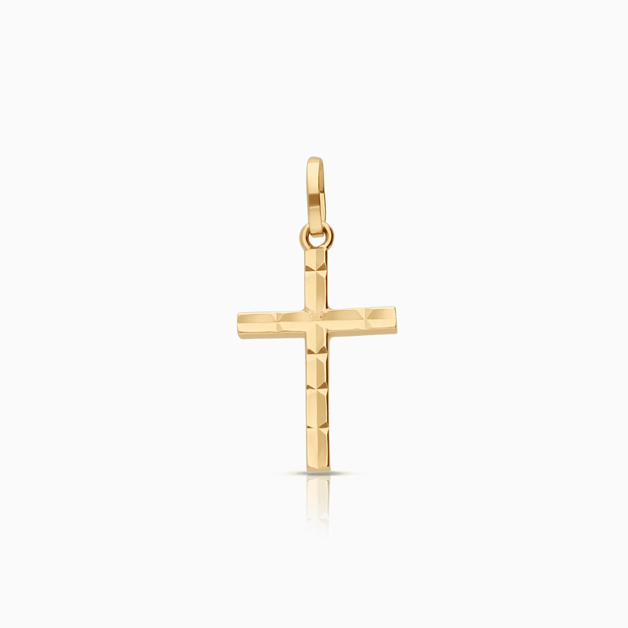Pendant cross 0.43g 18K gold