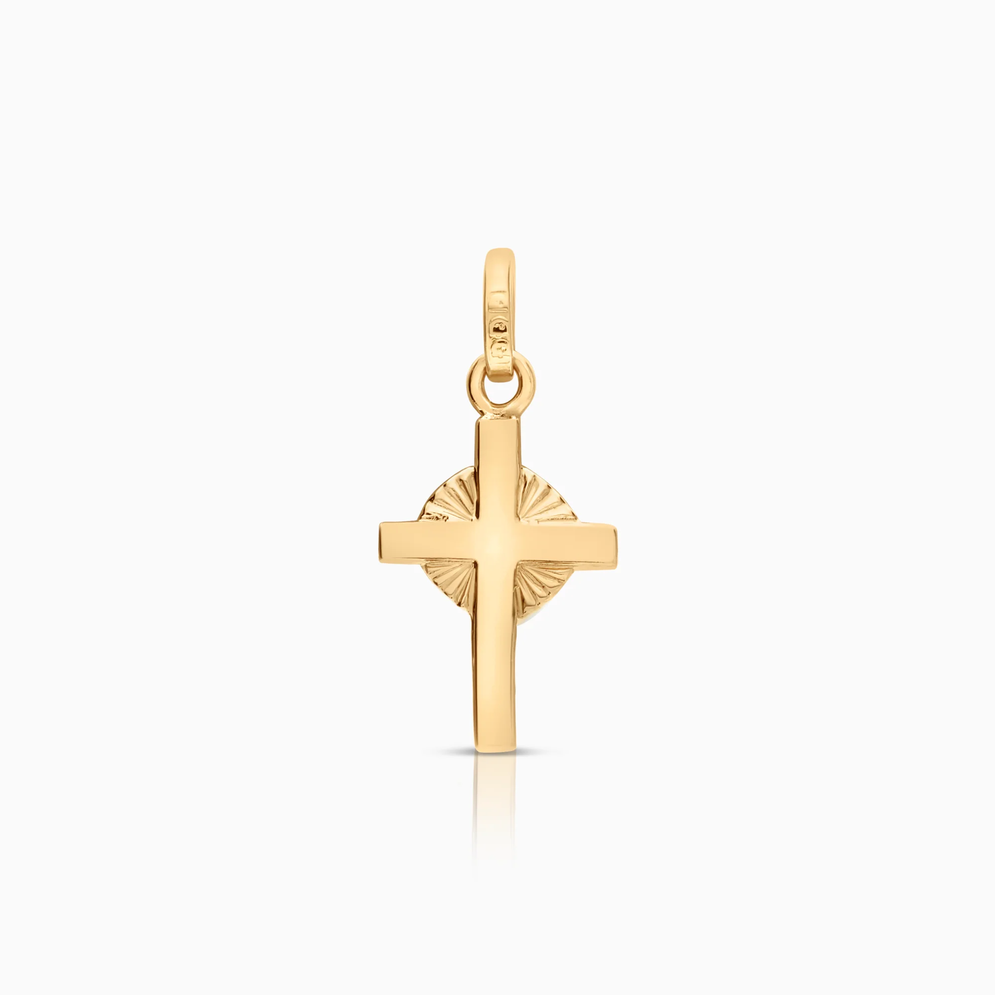 Cross Pendant 0.48g 18K Gold