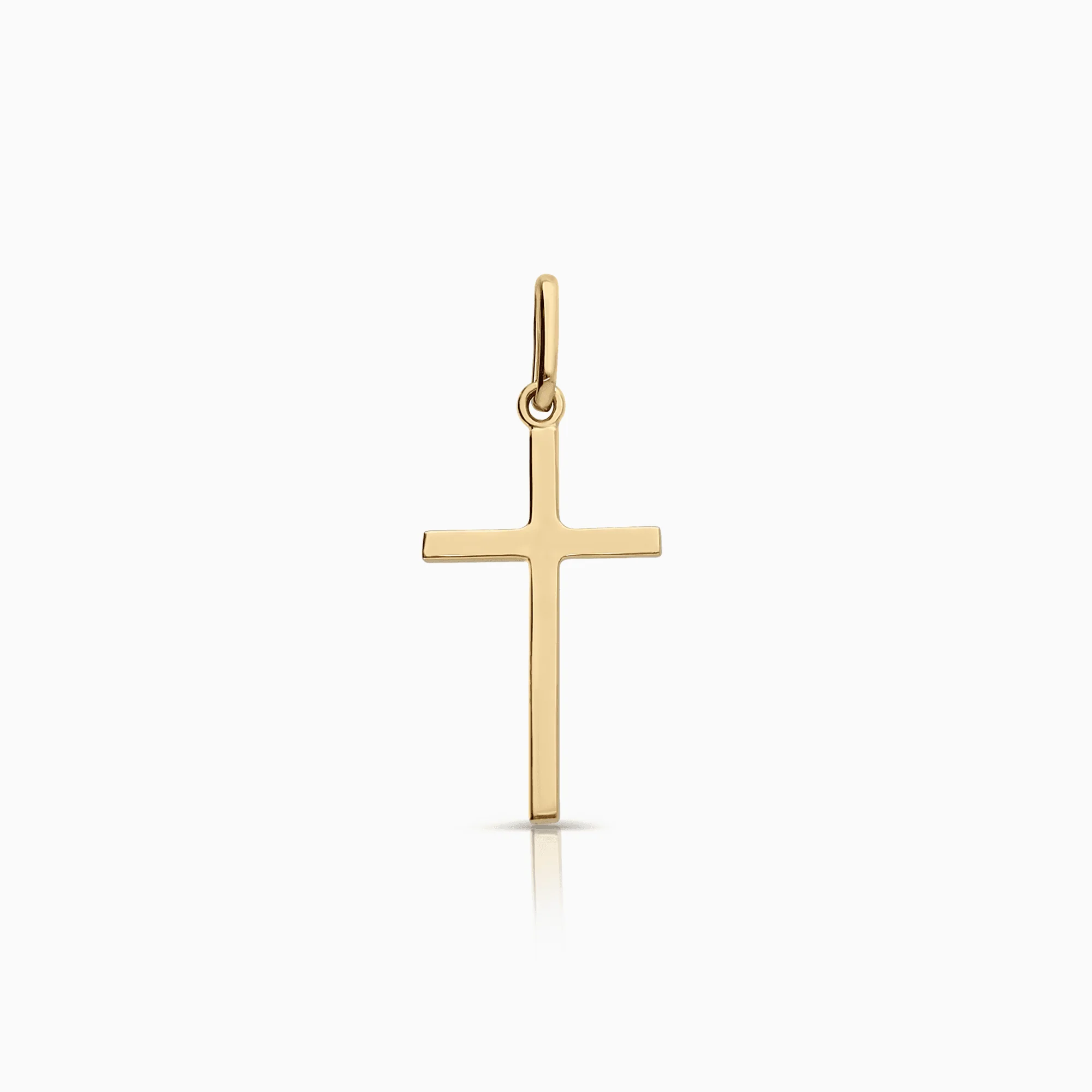 Cross pendant 0.50g 18K gold