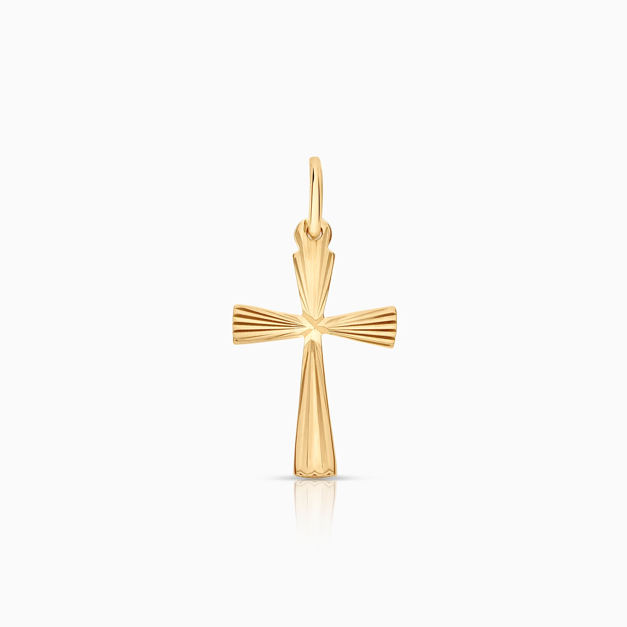 Pendant cross 0.54g 18K gold