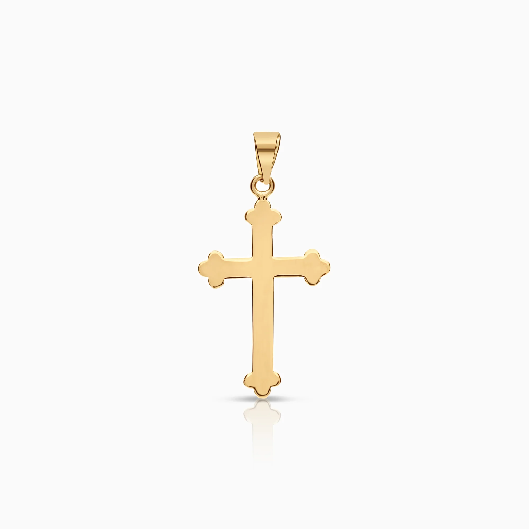 Pendant cross 0.54g 18K gold