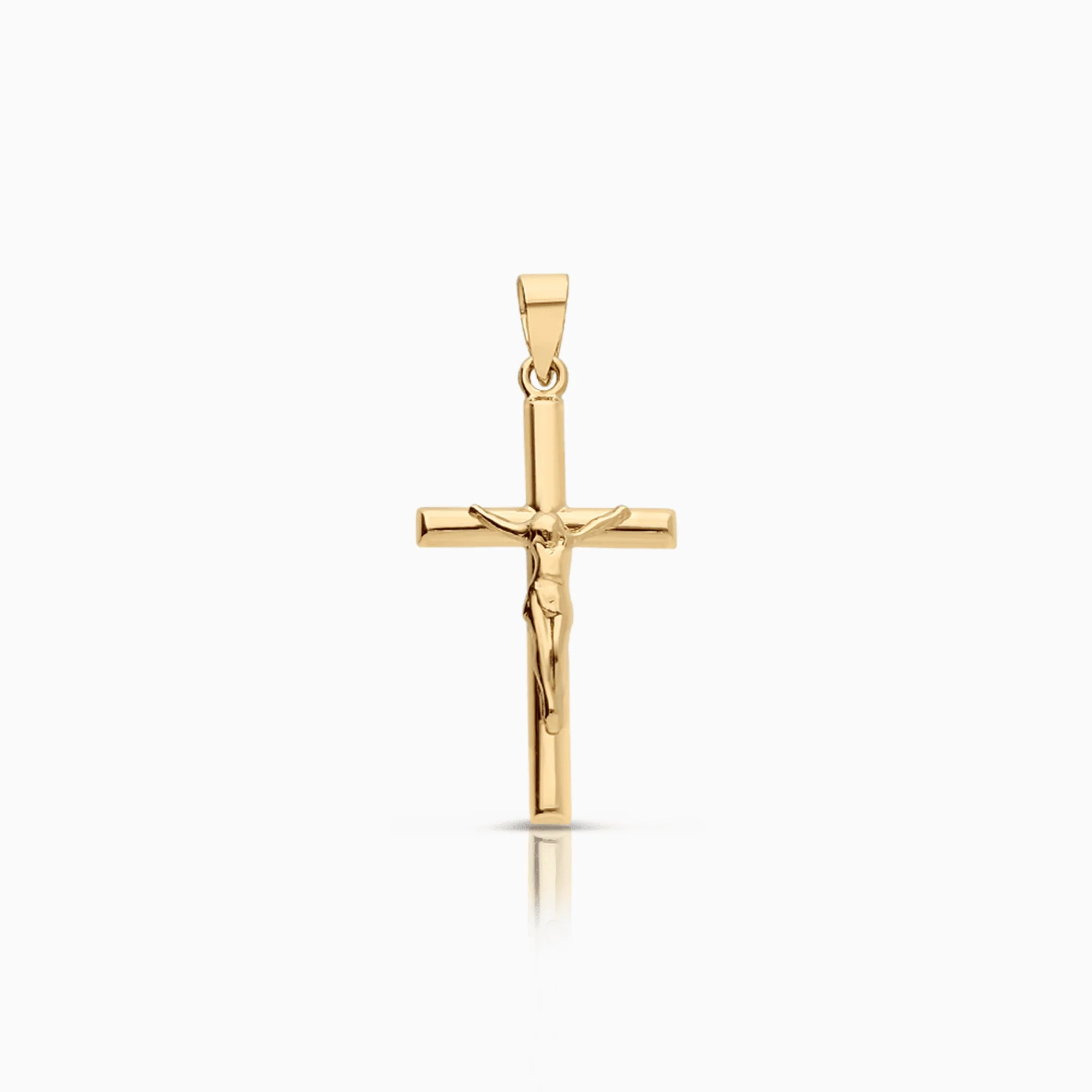 Cross pendant 0.64g 18K gold