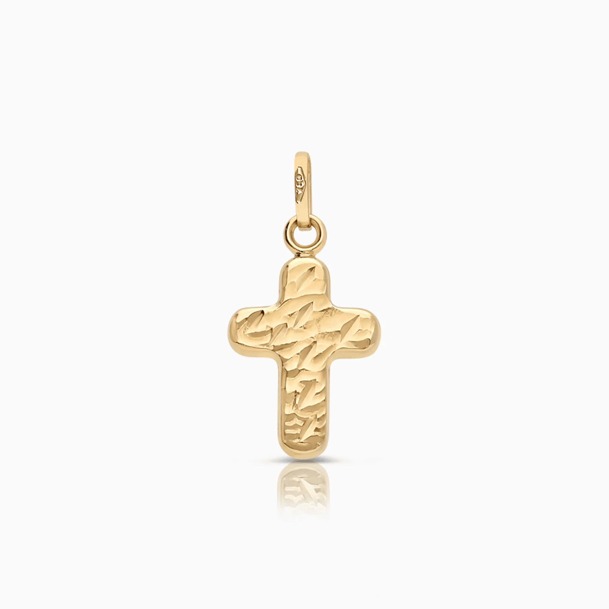 Cross pendant 0.64g 18K gold