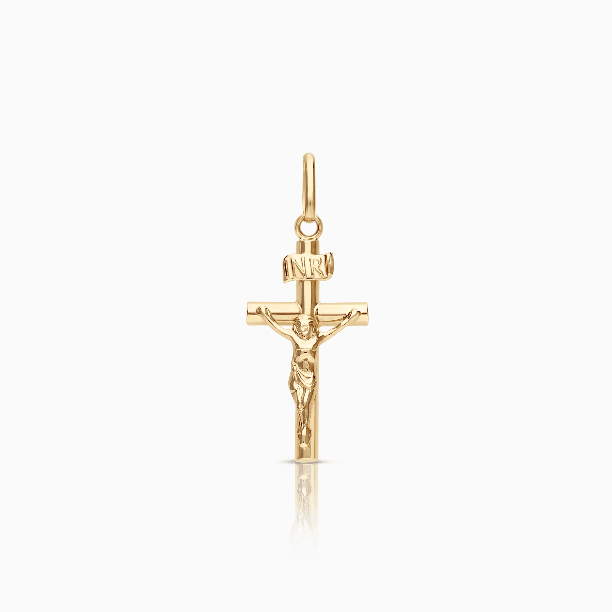 Cross pendant 0.64g 18K gold
