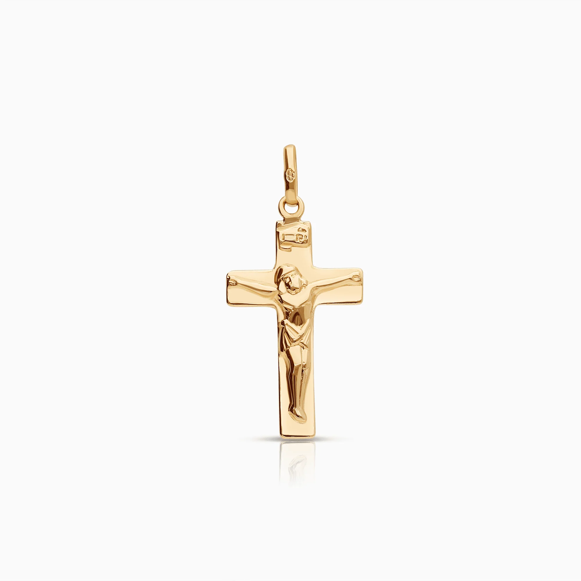 Cross pendant 0.65g 18K gold