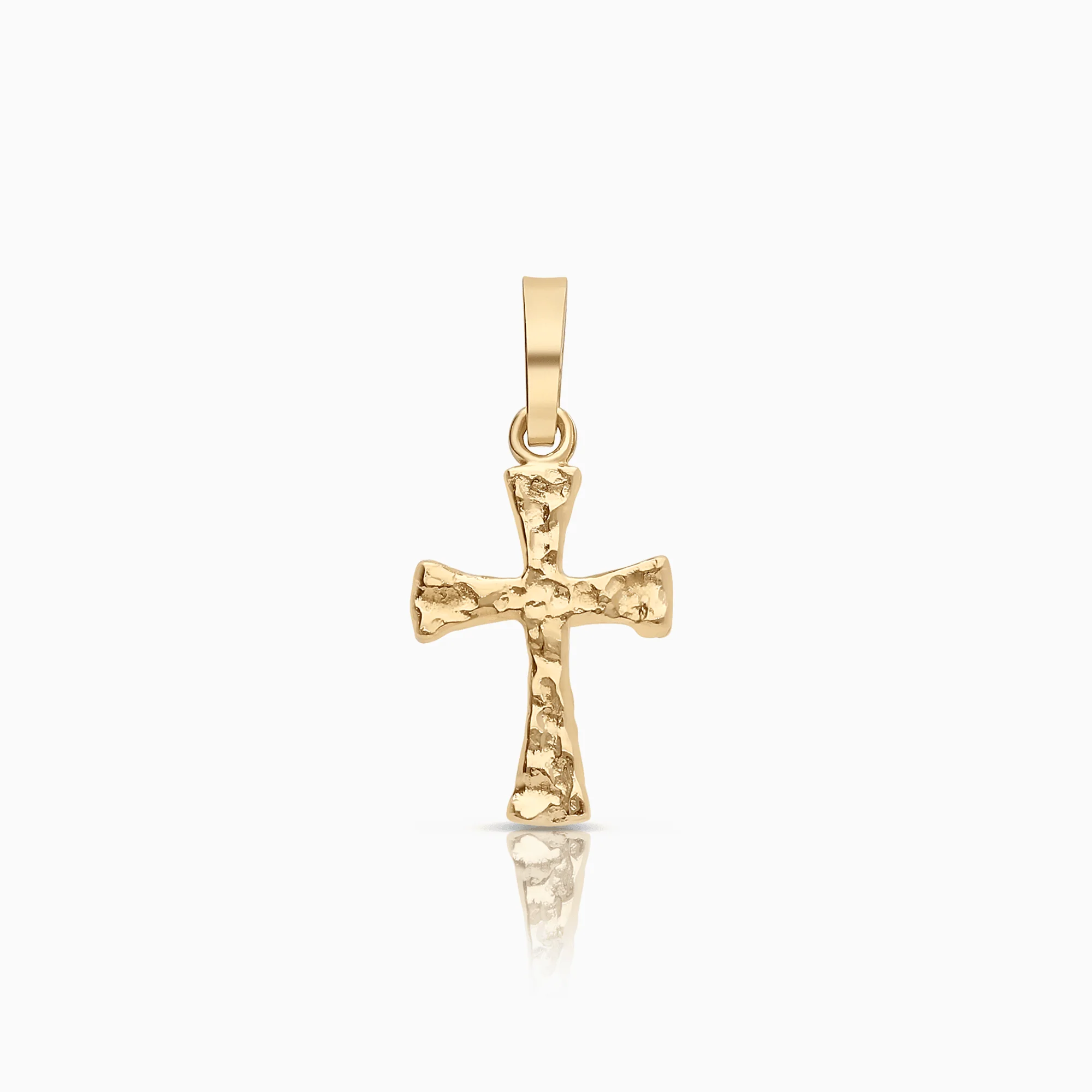 Pendant cross 0.68g 18K gold