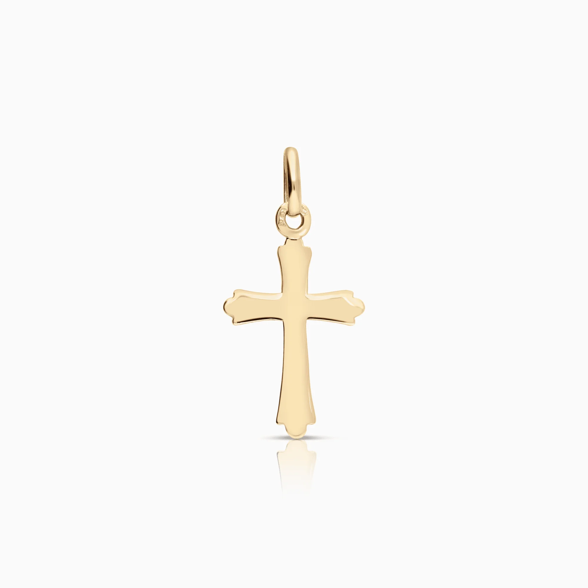 Pendant cross 0.76g 18K gold